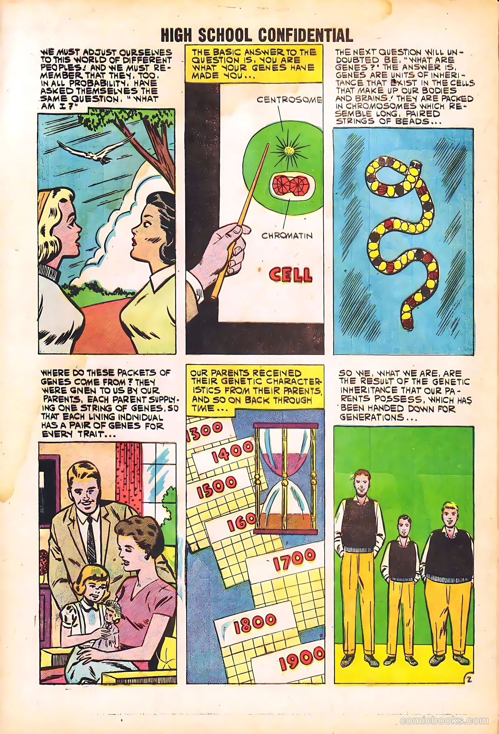 High School Confidential Diary #4 (1960) — page 32 of 36