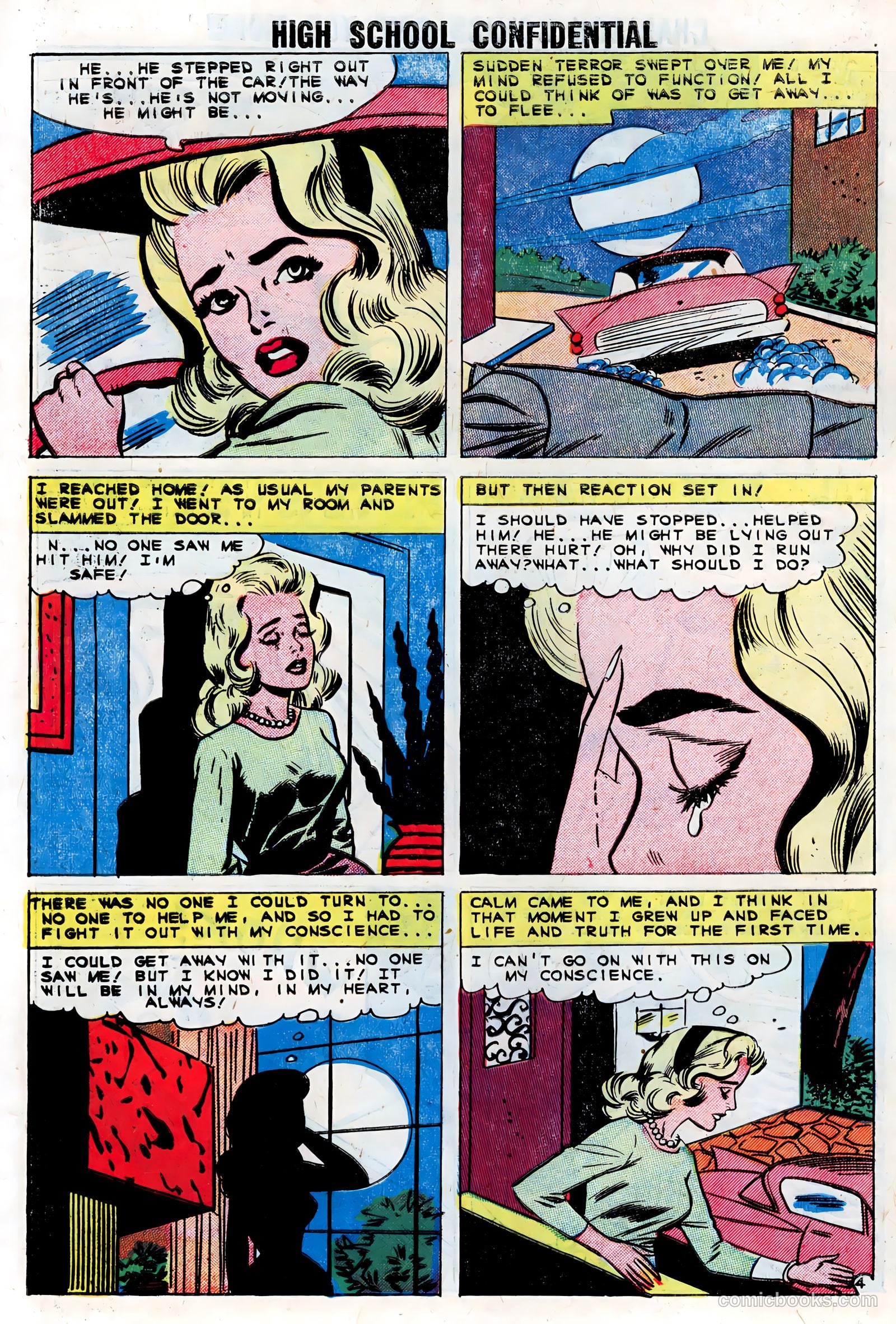 High School Confidential Diary #5 (1961) — page 6 of 36