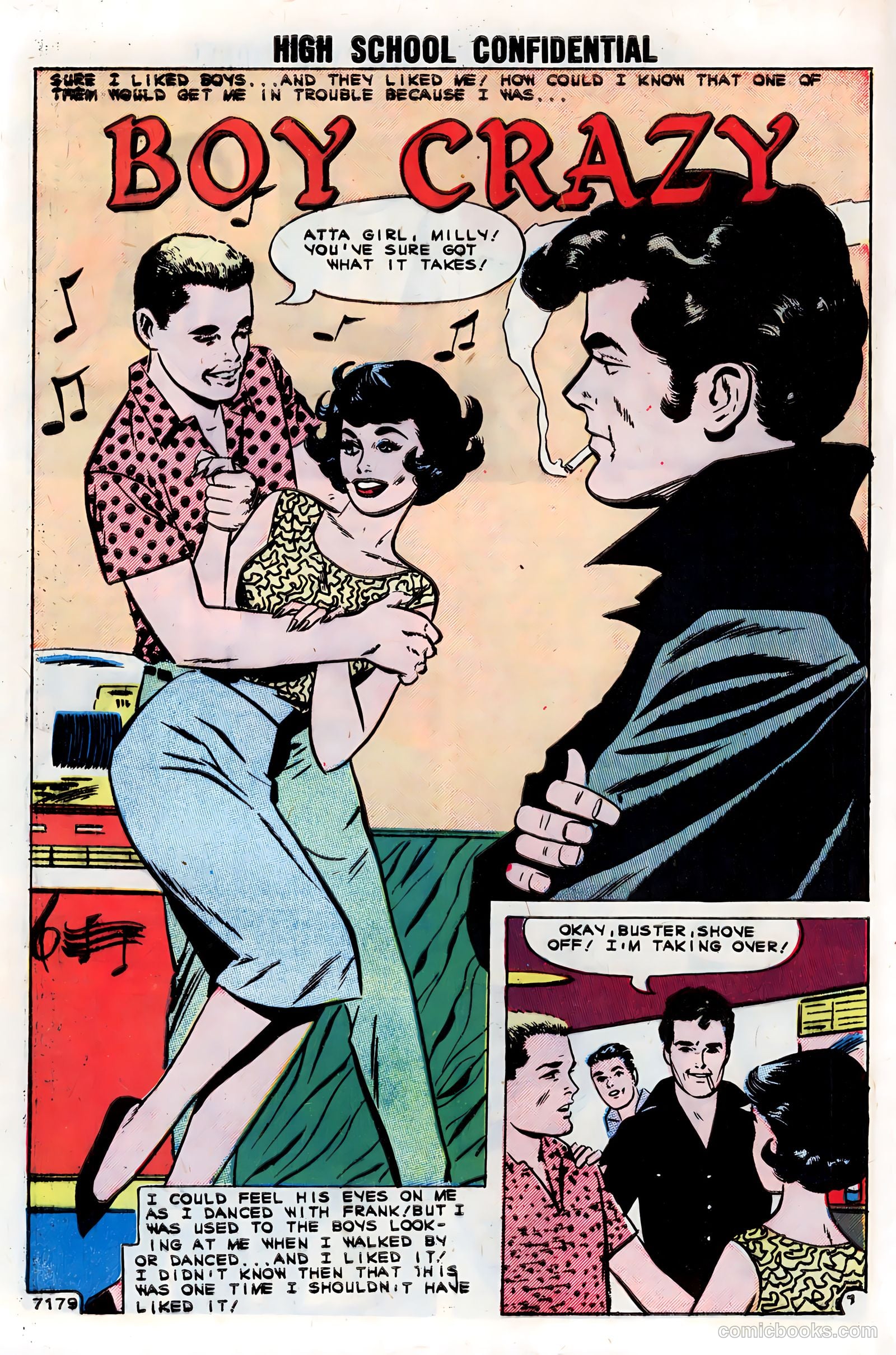 High School Confidential Diary #5 (1961) — page 8 of 36