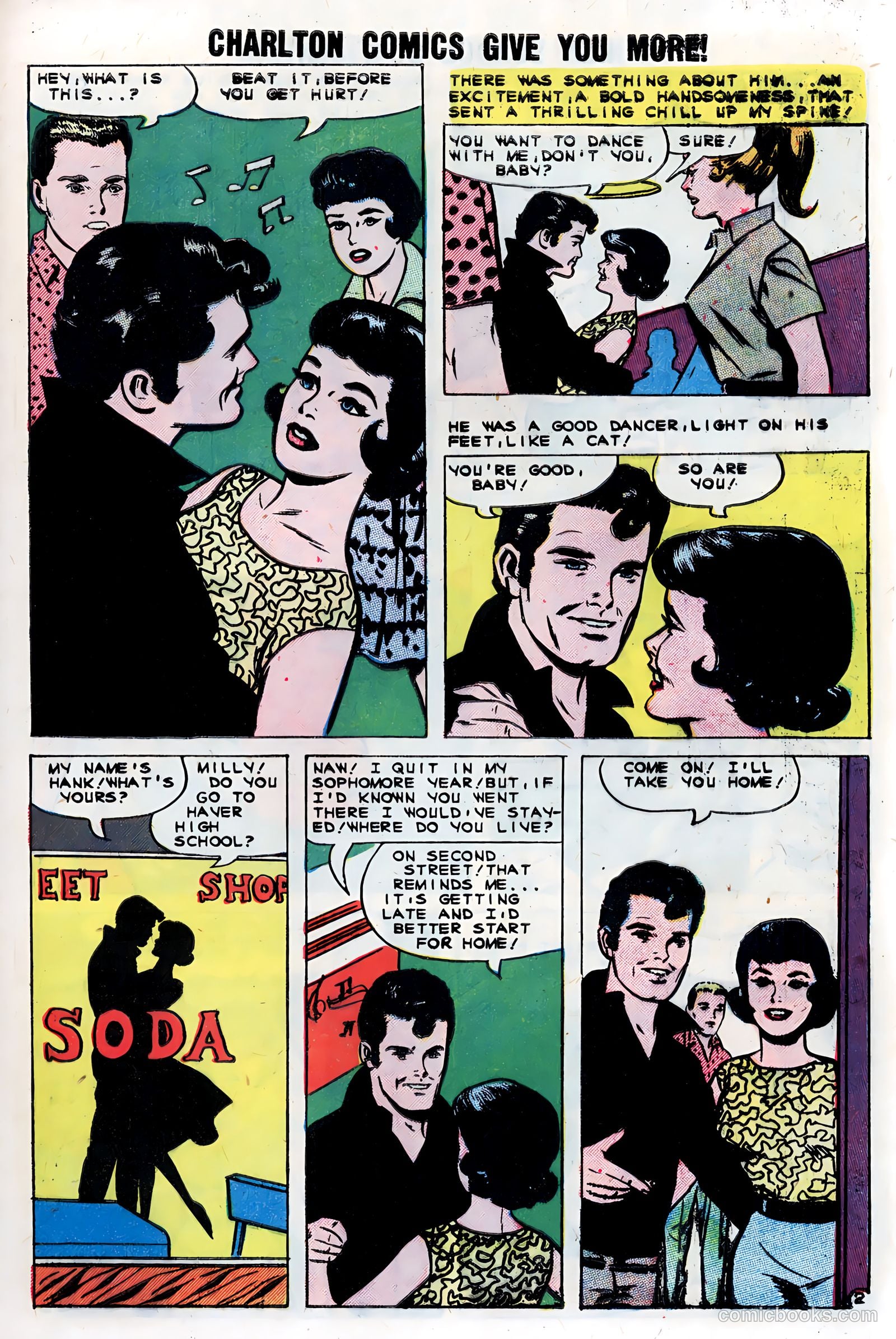 High School Confidential Diary #5 (1961) — page 9 of 36
