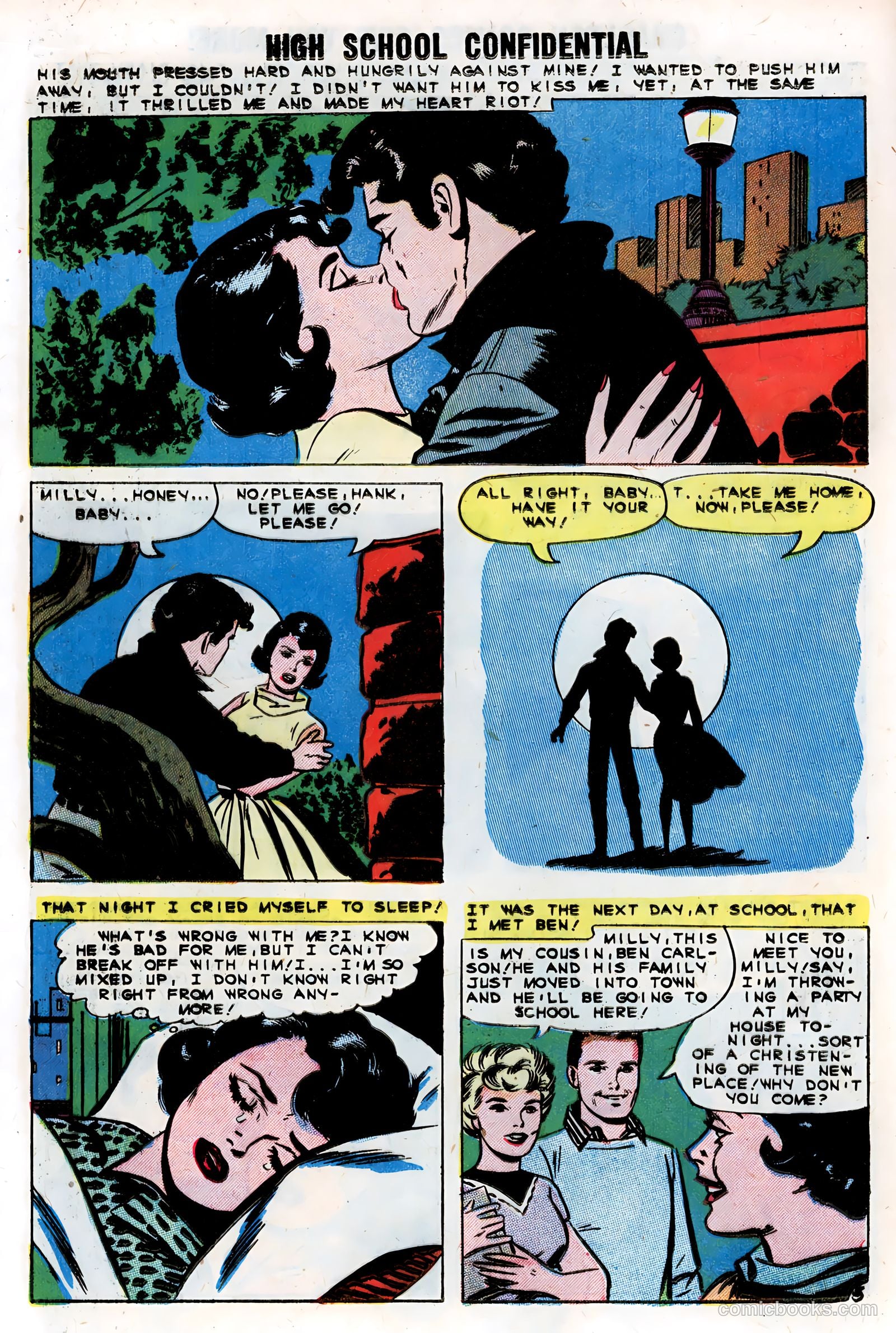 High School Confidential Diary #5 (1961) — page 12 of 36