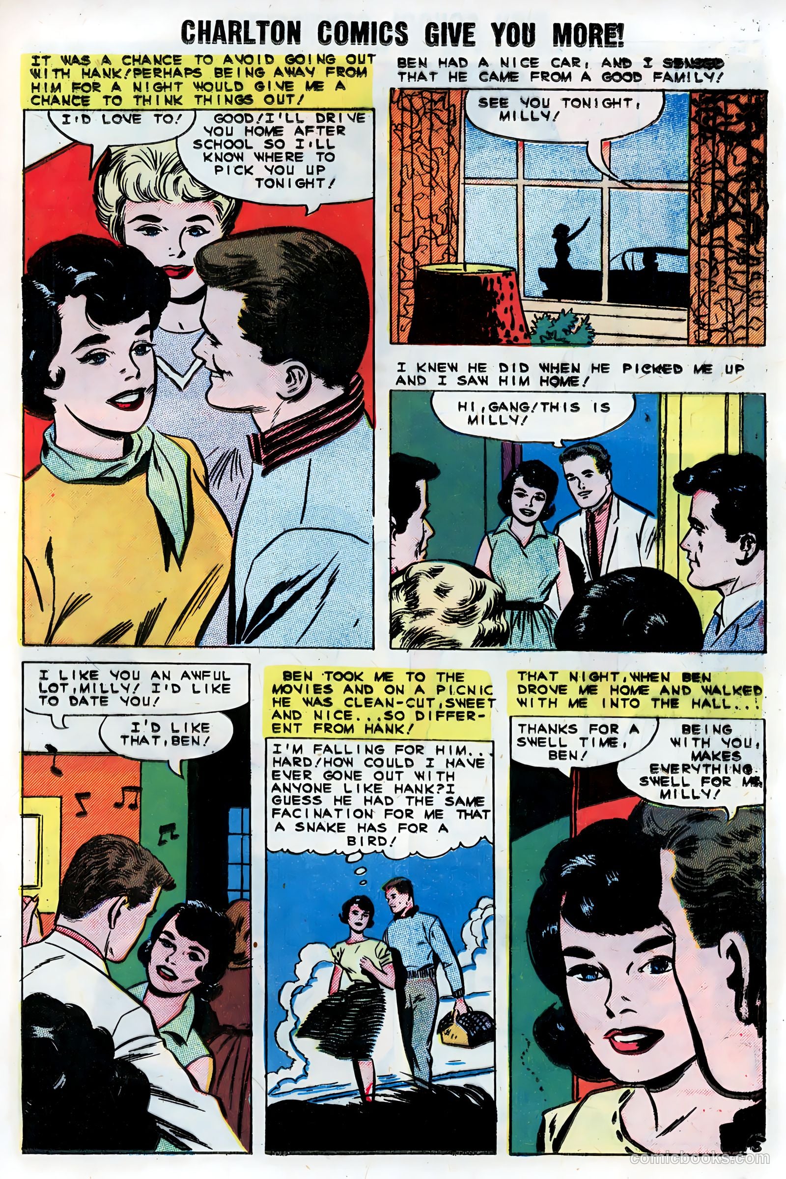 High School Confidential Diary #5 (1961) — page 13 of 36