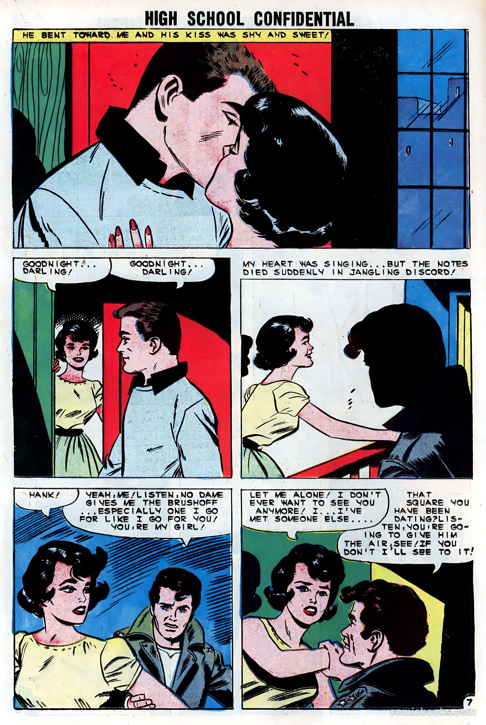 High School Confidential Diary #5 (1961) — page 14 of 36