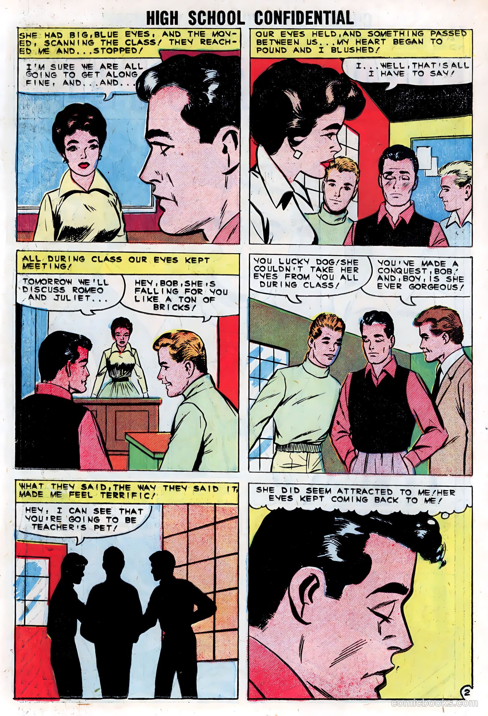 High School Confidential Diary #5 (1961) — page 22 of 36