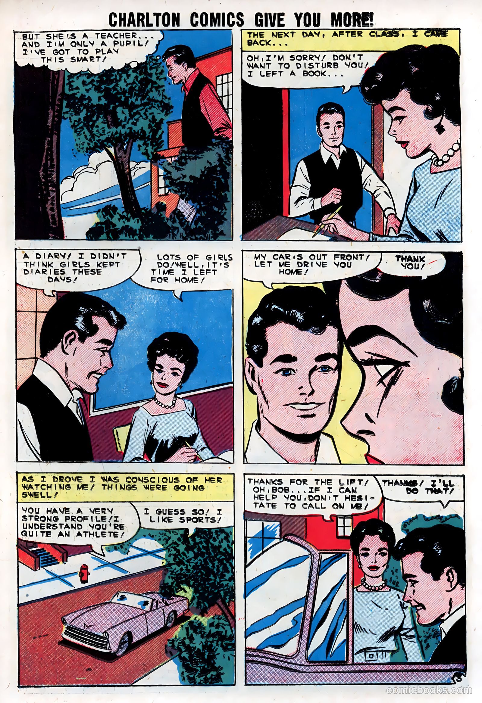 High School Confidential Diary #5 (1961) — page 23 of 36