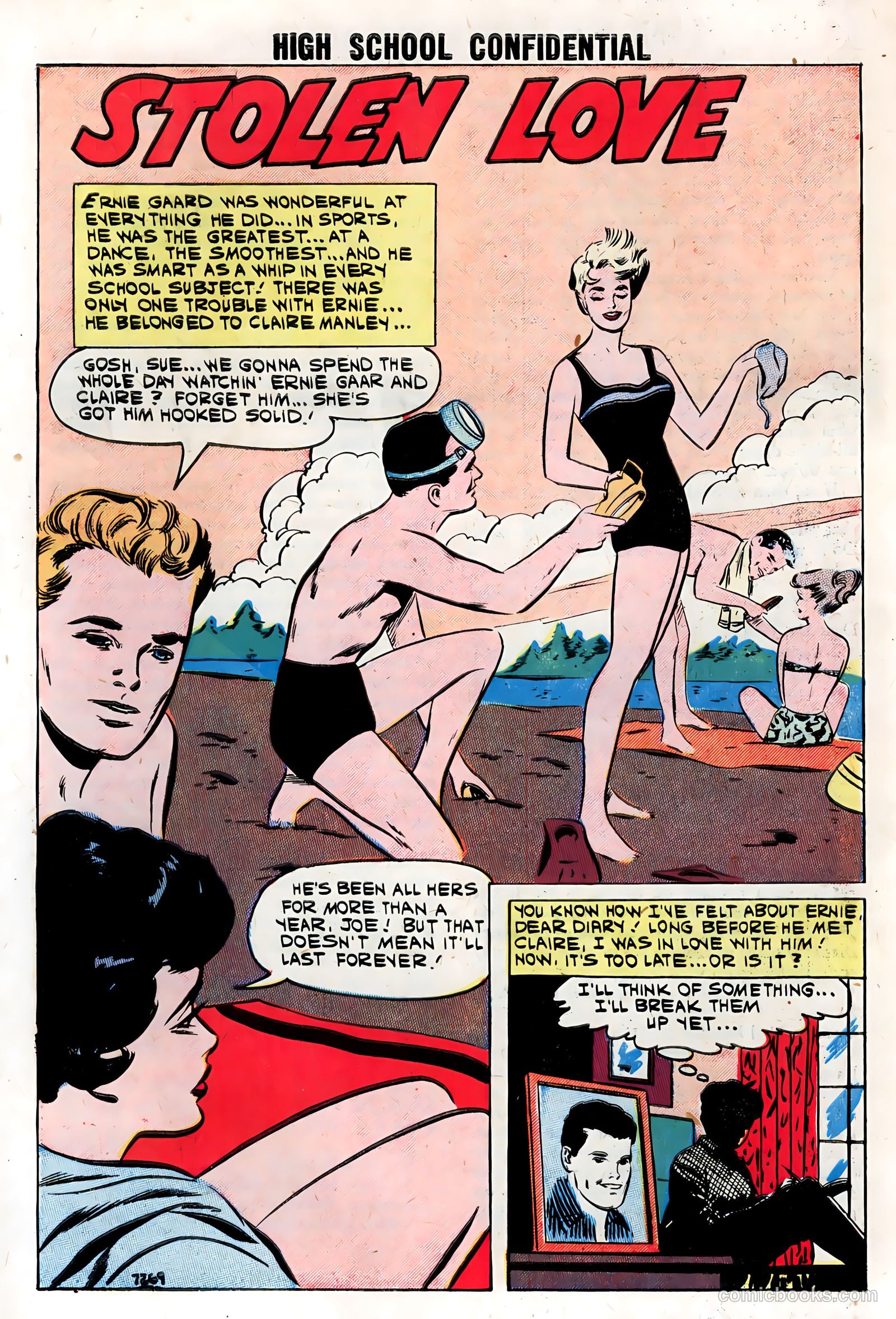 High School Confidential Diary #5 (1961) — page 30 of 36