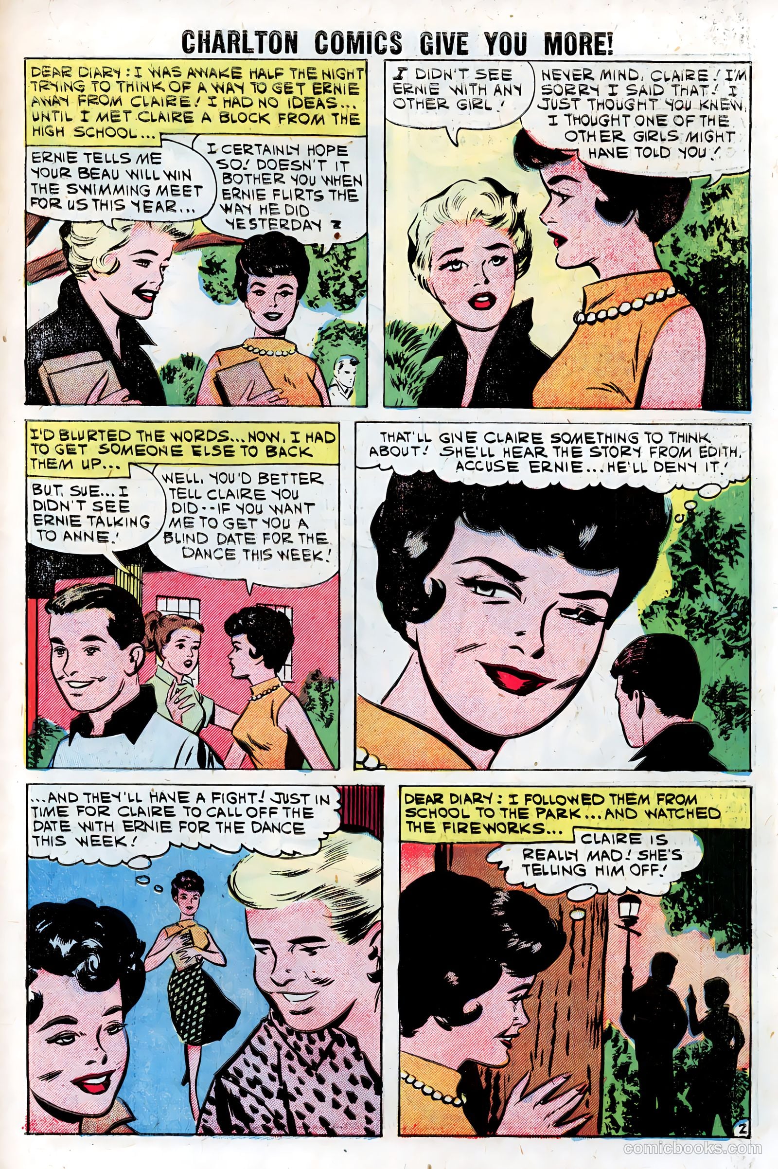 High School Confidential Diary #5 (1961) — page 31 of 36