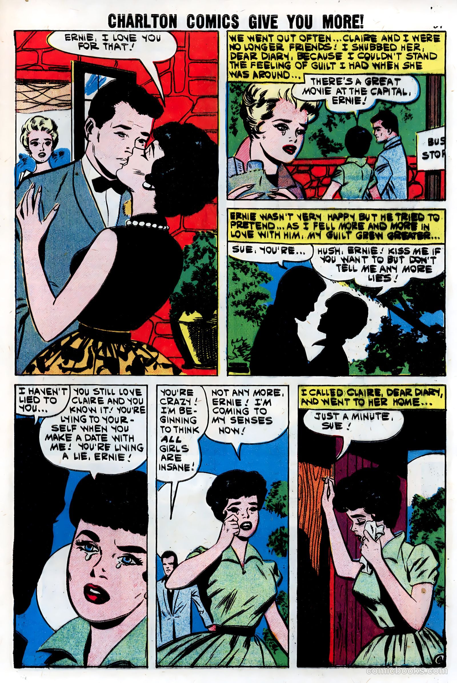 High School Confidential Diary #5 (1961) — page 33 of 36