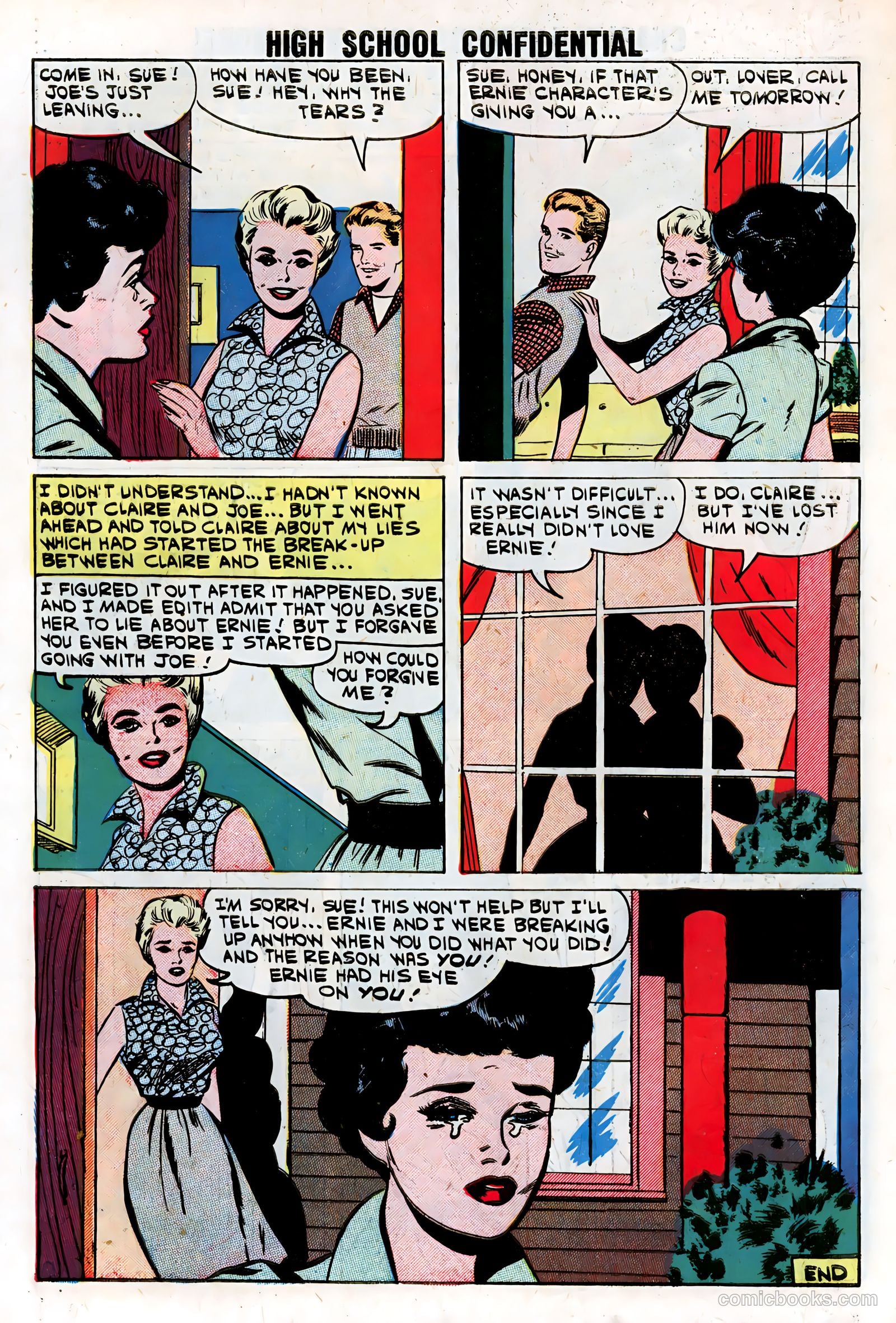 High School Confidential Diary #5 (1961) — page 34 of 36