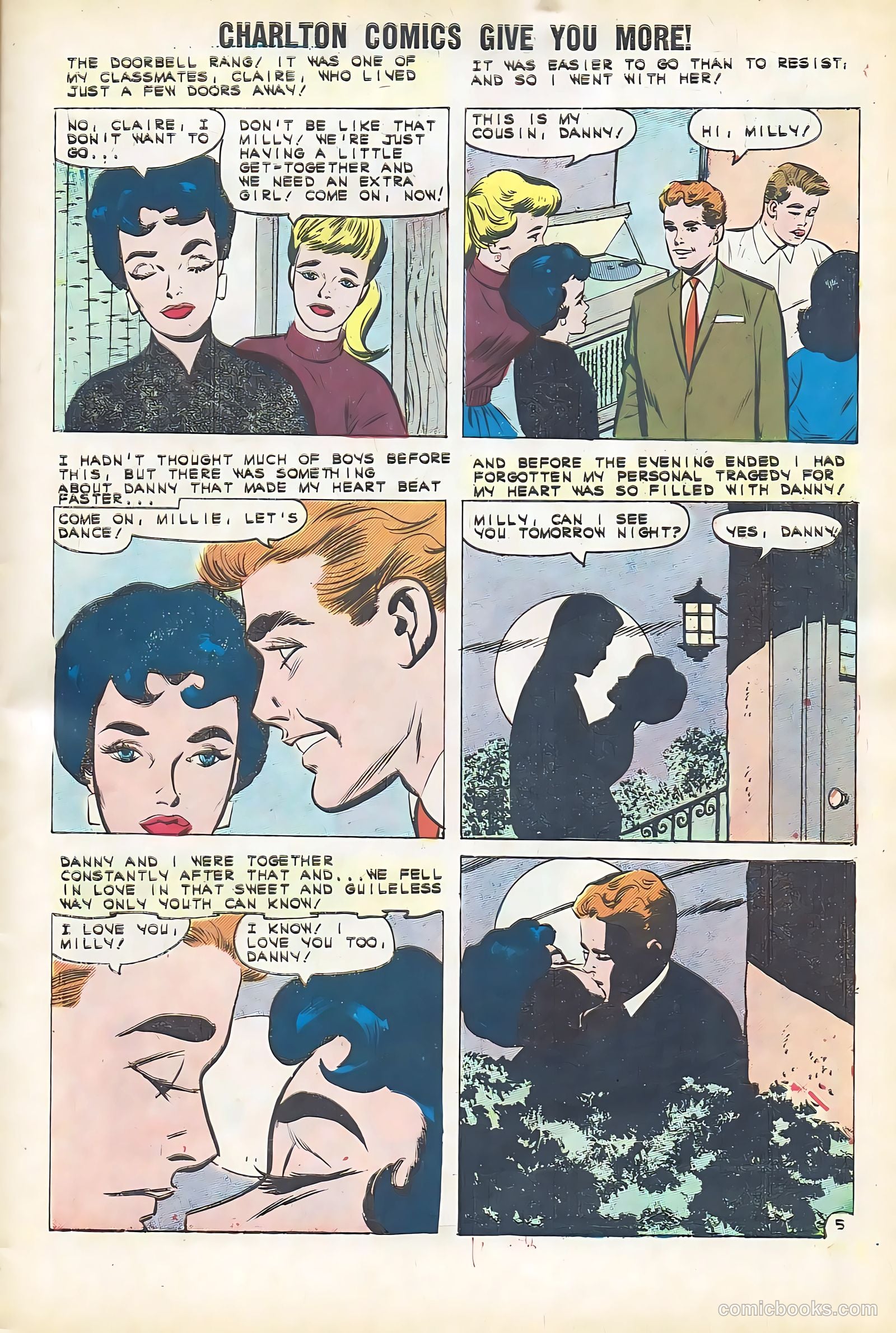 High School Confidential Diary #6 (1961) — page 7 of 36