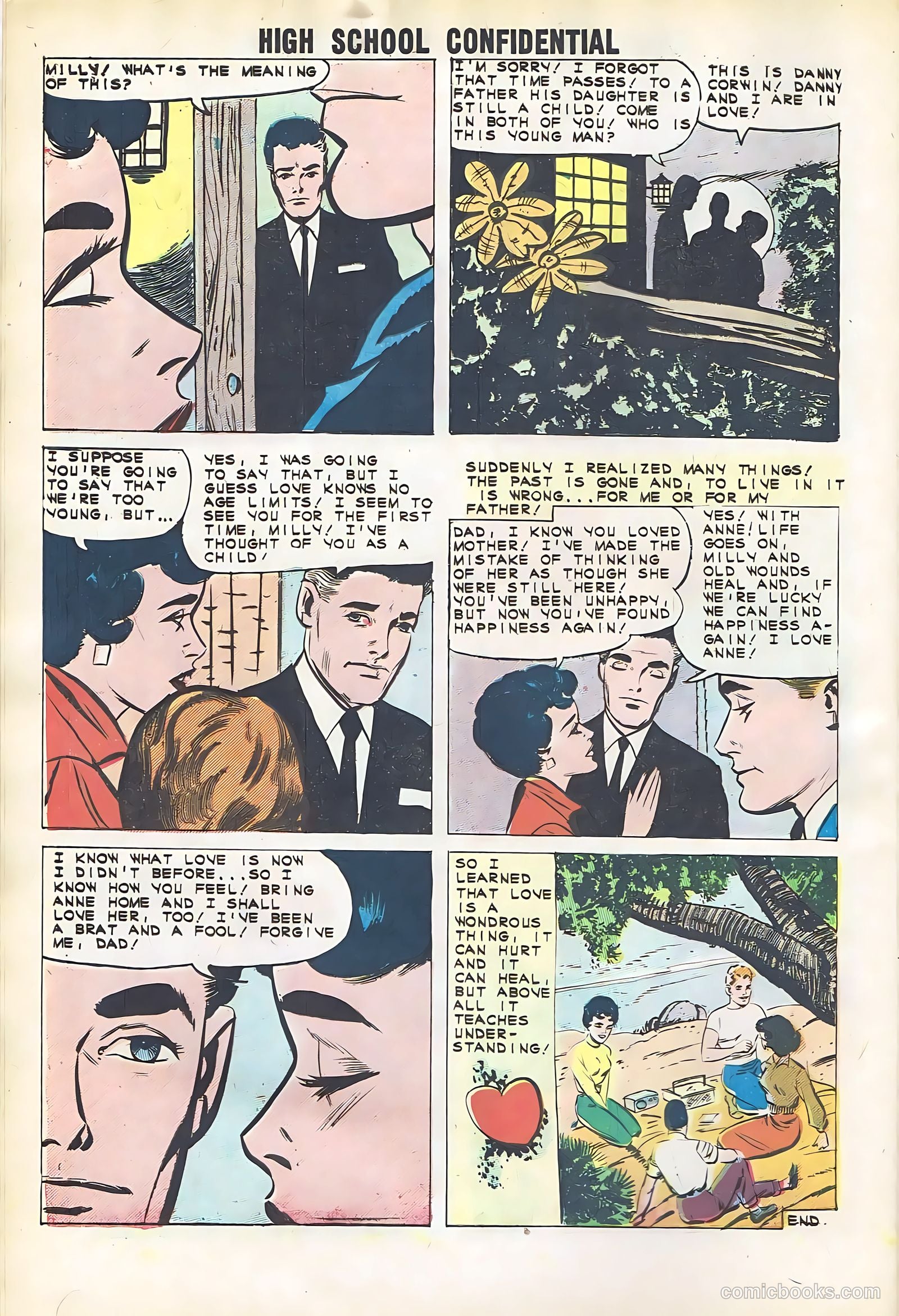 High School Confidential Diary #6 (1961) — page 8 of 36