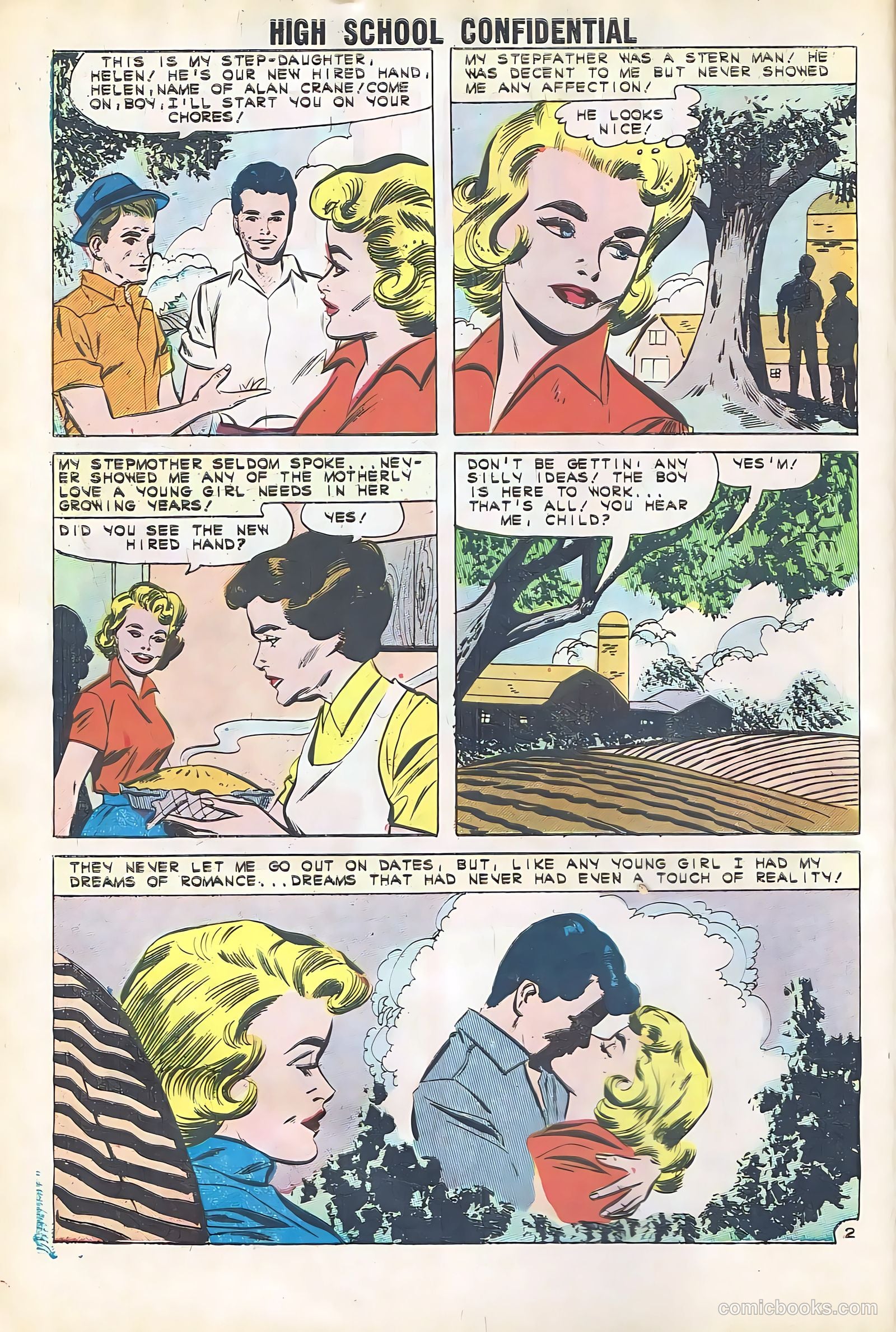 High School Confidential Diary #6 (1961) — page 10 of 36
