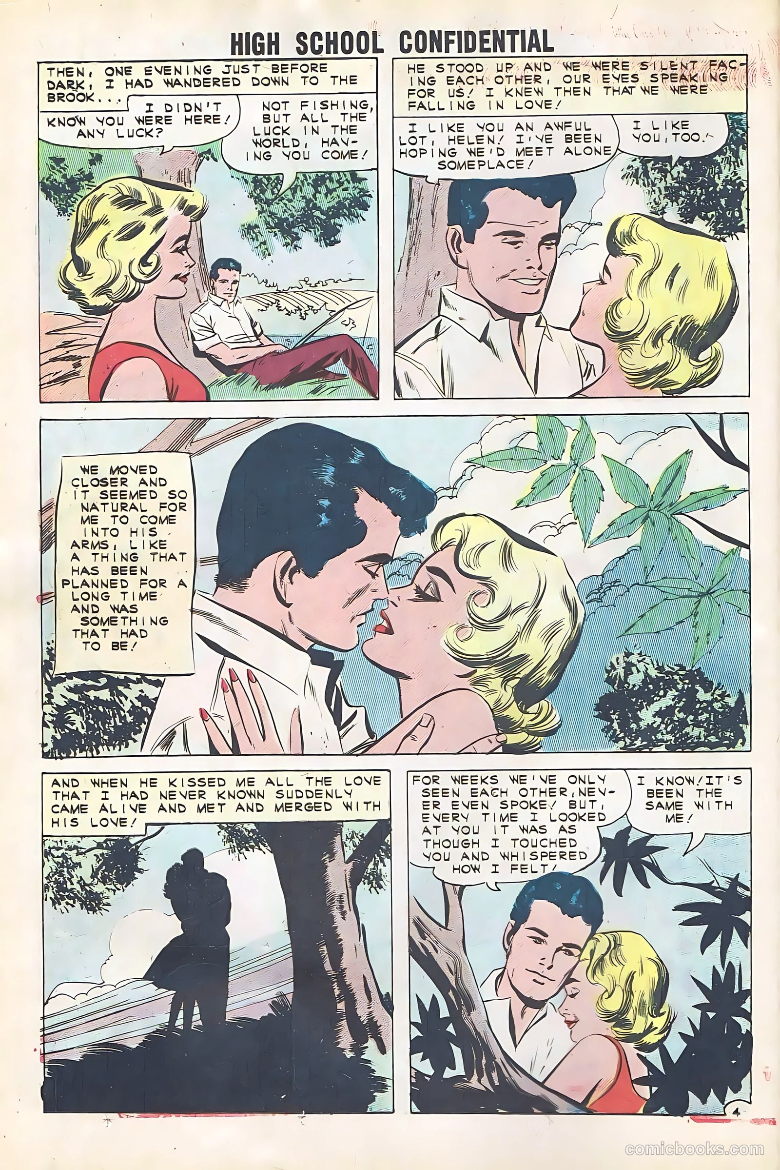 High School Confidential Diary #6 (1961) — page 12 of 36