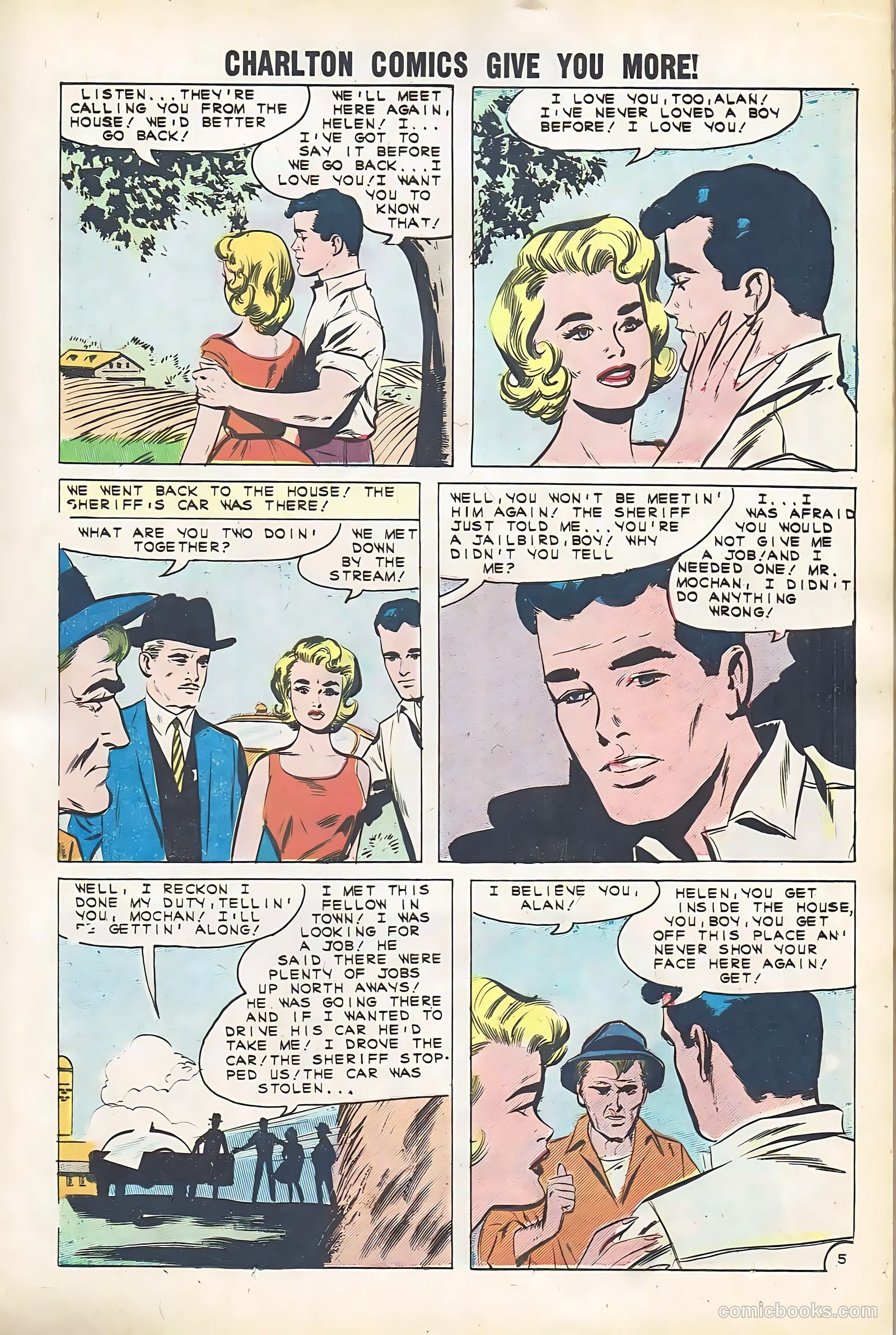 High School Confidential Diary #6 (1961) — page 13 of 36