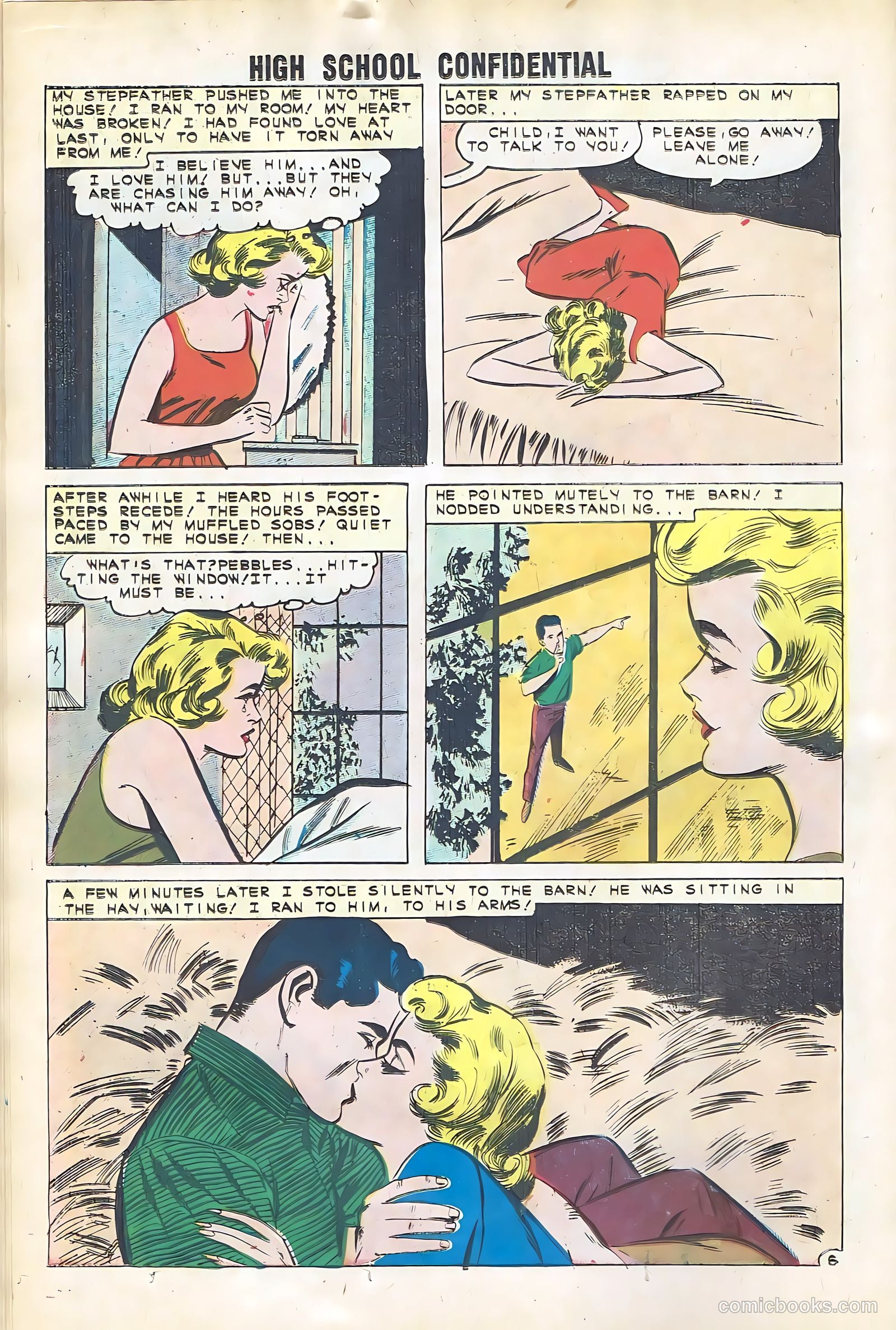 High School Confidential Diary #6 (1961) — page 14 of 36