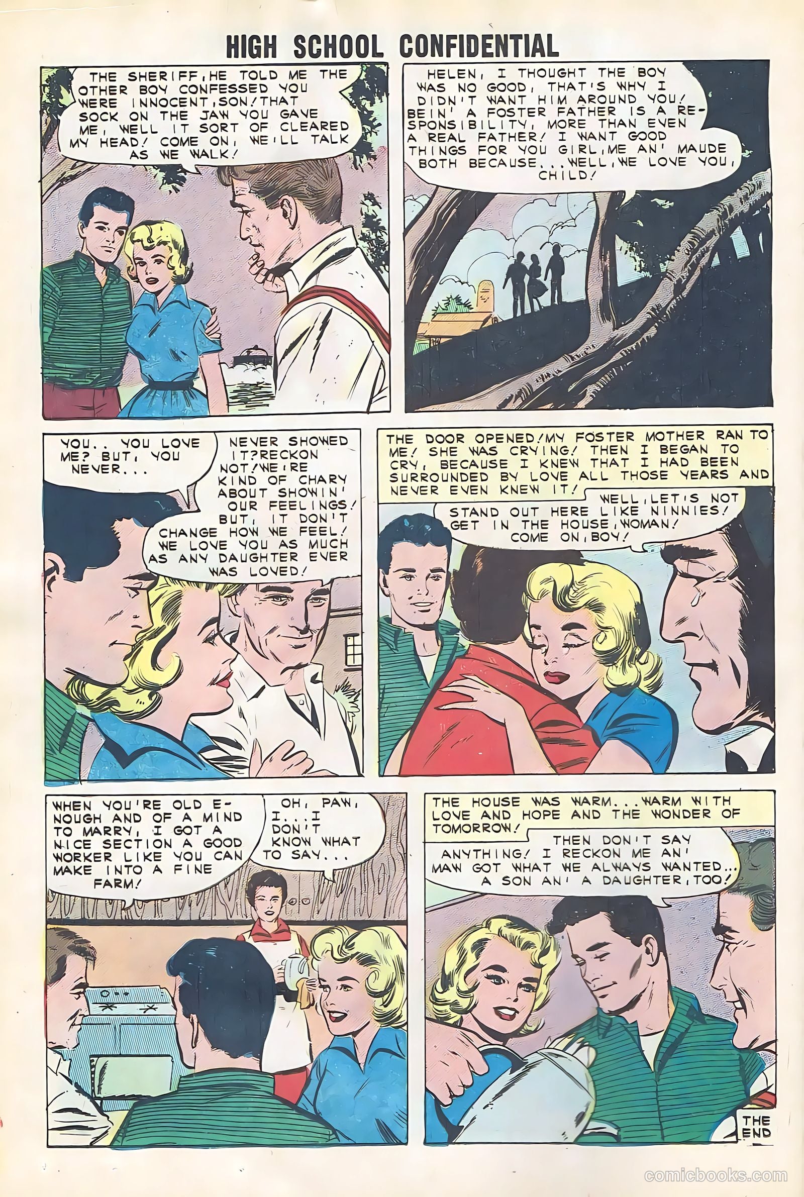 High School Confidential Diary #6 (1961) — page 16 of 36