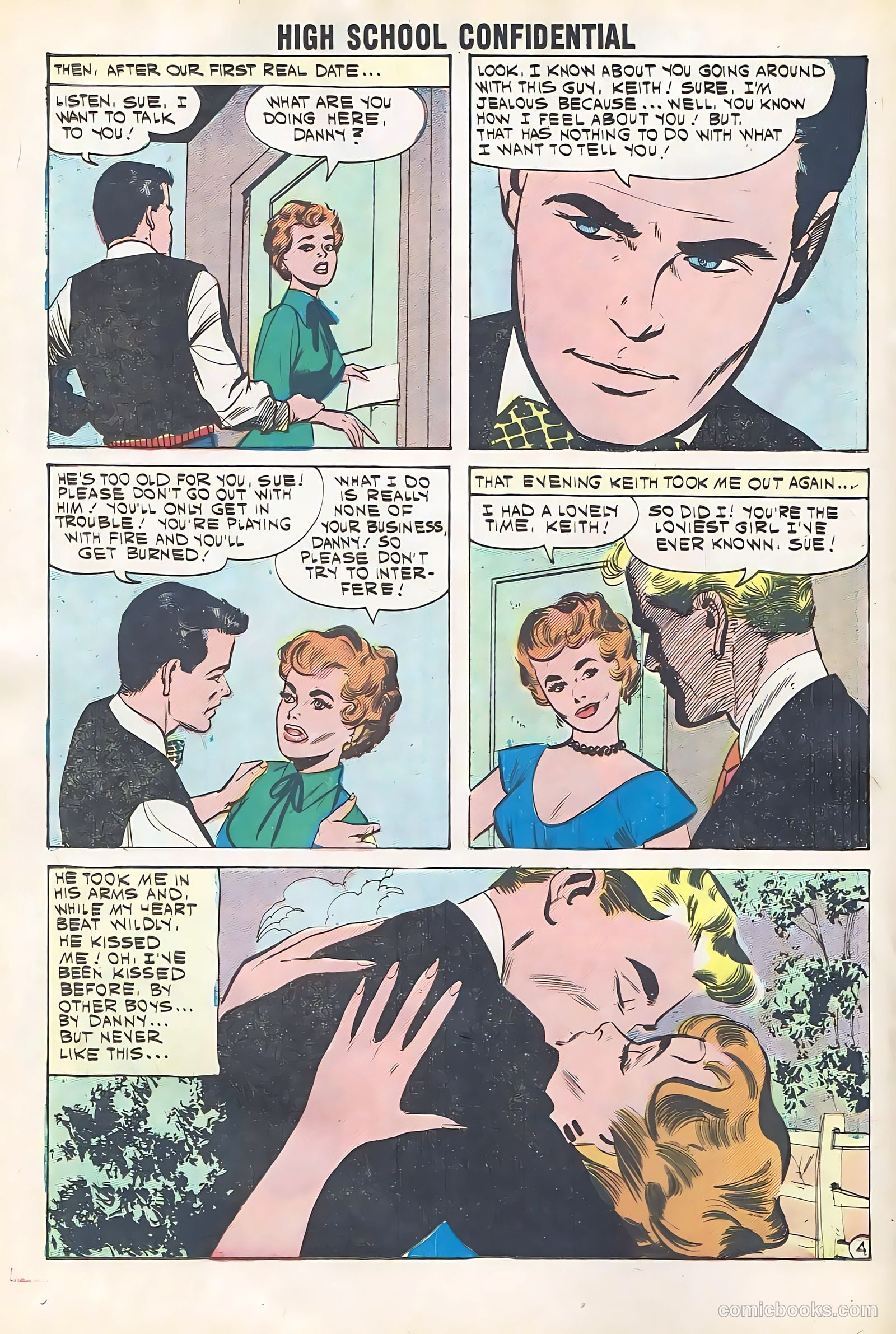 High School Confidential Diary #6 (1961) — page 20 of 36