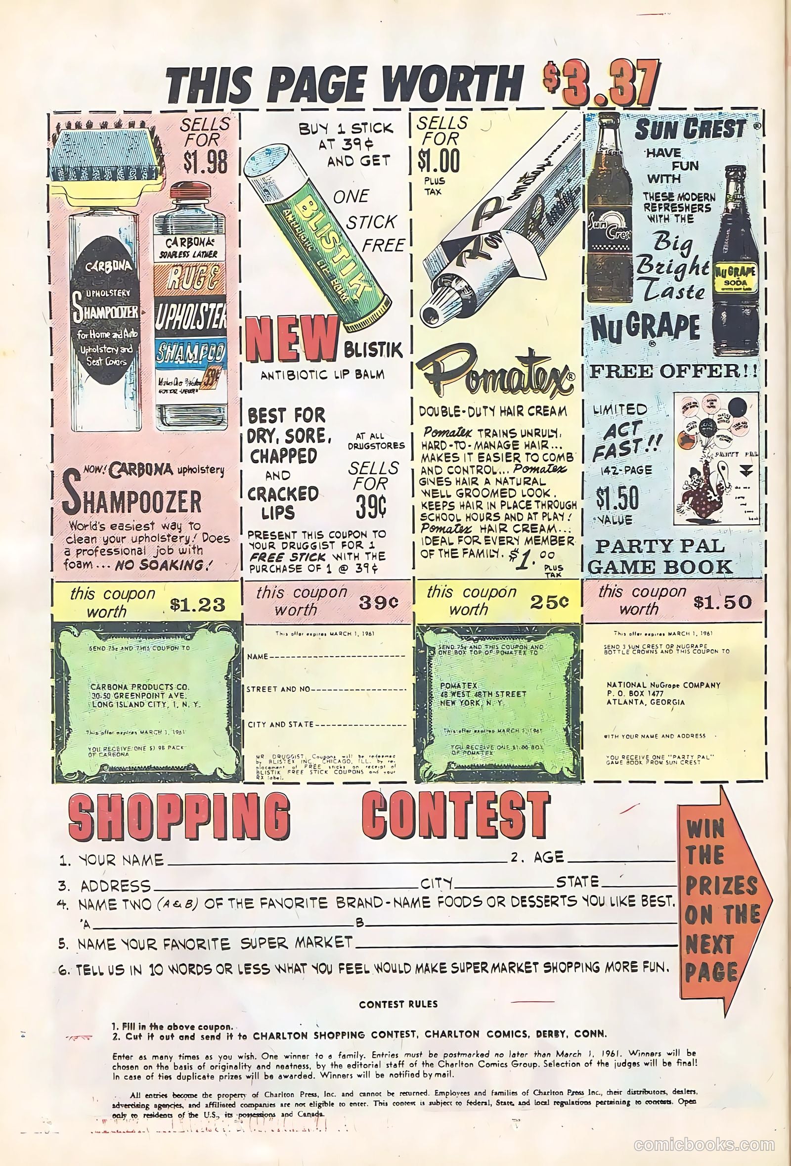 High School Confidential Diary #6 (1961) — page 24 of 36