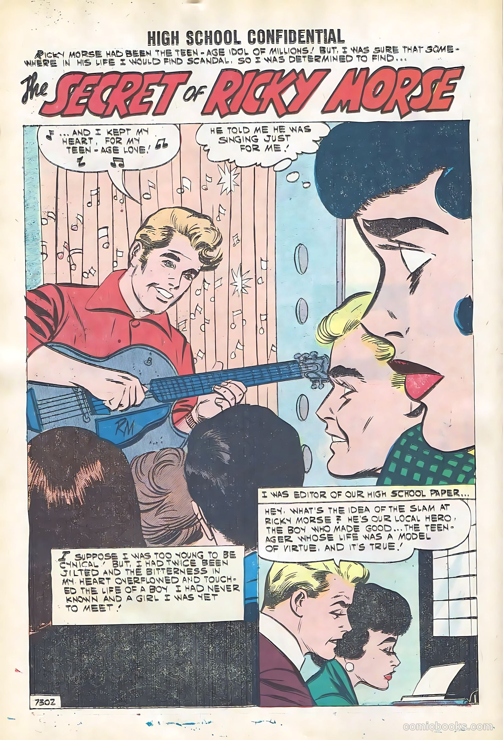 High School Confidential Diary #6 (1961) — page 26 of 36