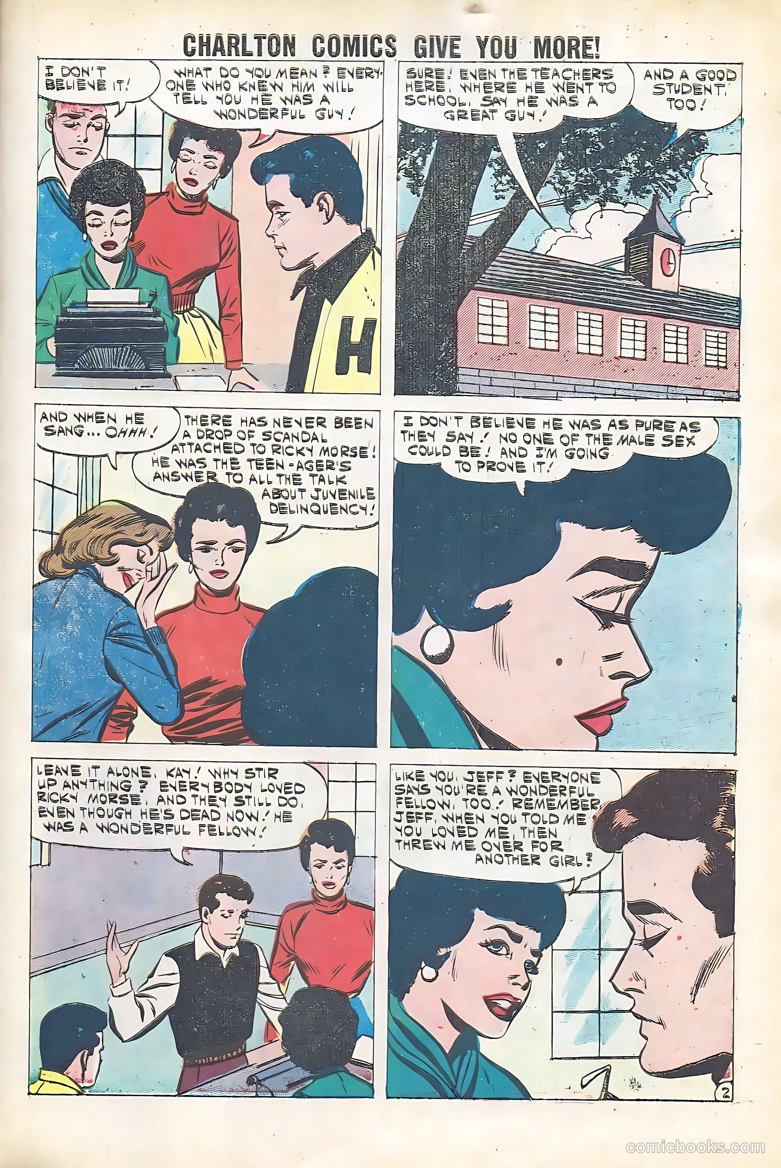 High School Confidential Diary #6 (1961) — page 27 of 36