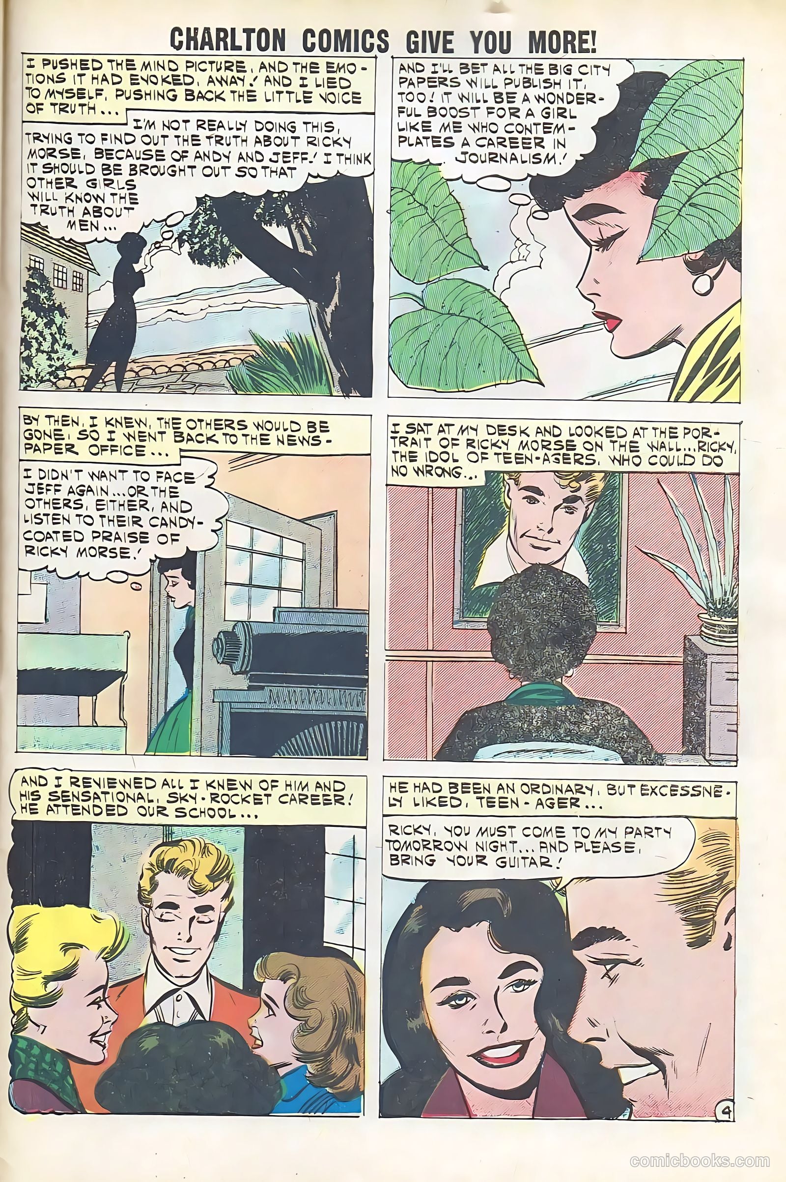 High School Confidential Diary #6 (1961) — page 29 of 36
