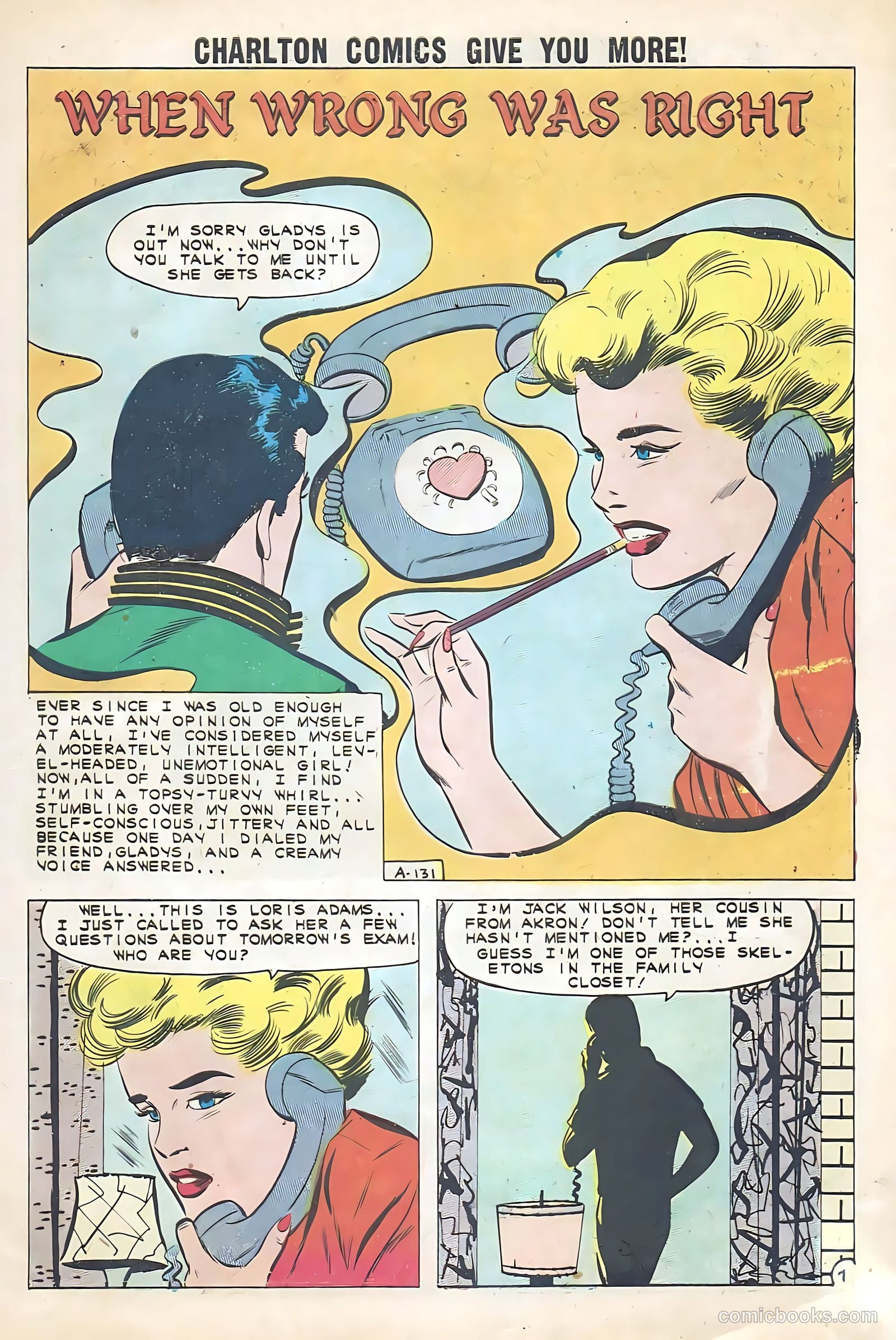 High School Confidential Diary #7 (1961) — page 3 of 36