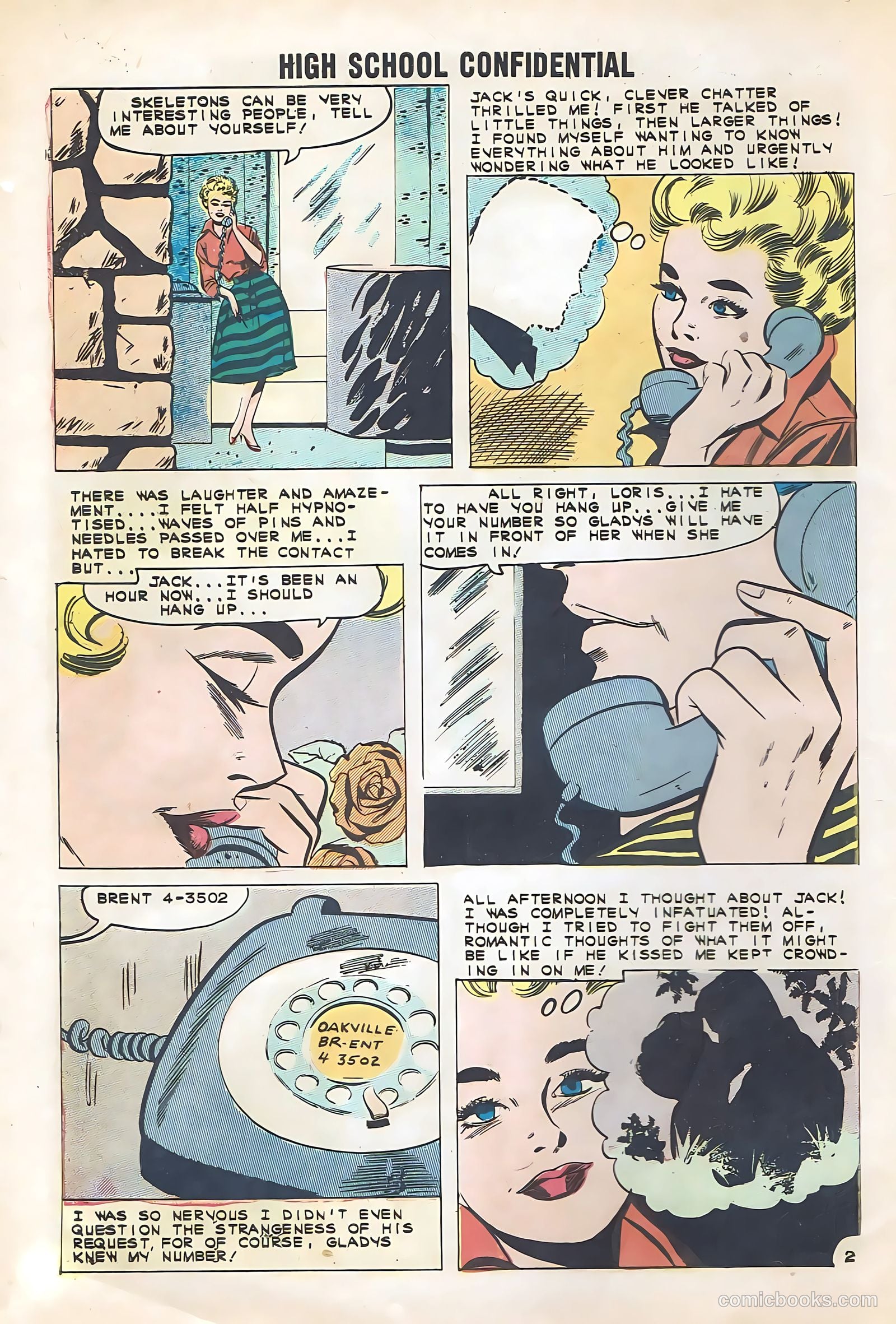 High School Confidential Diary #7 (1961) — page 4 of 36