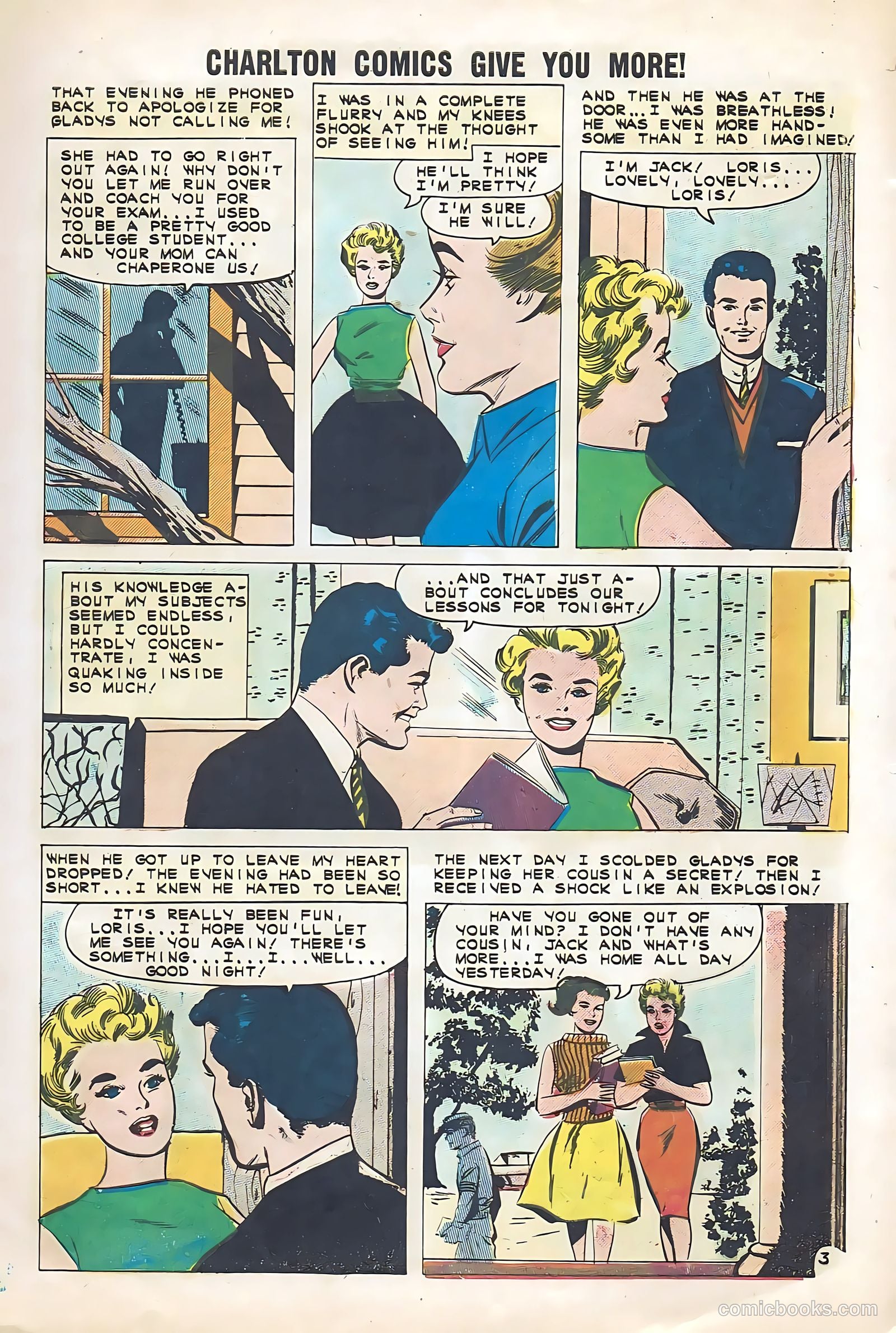 High School Confidential Diary #7 (1961) — page 5 of 36