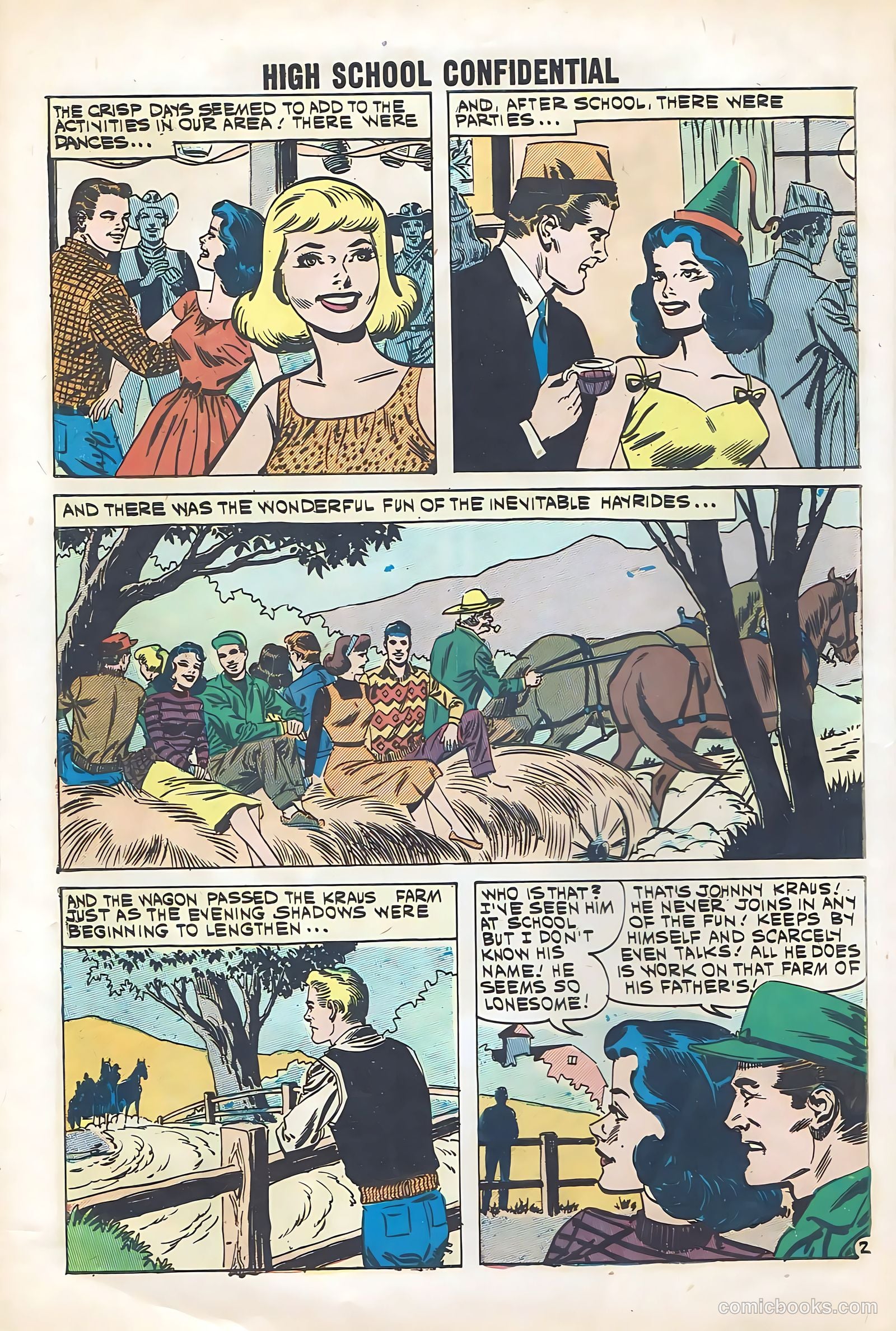 High School Confidential Diary #7 (1961) — page 8 of 36
