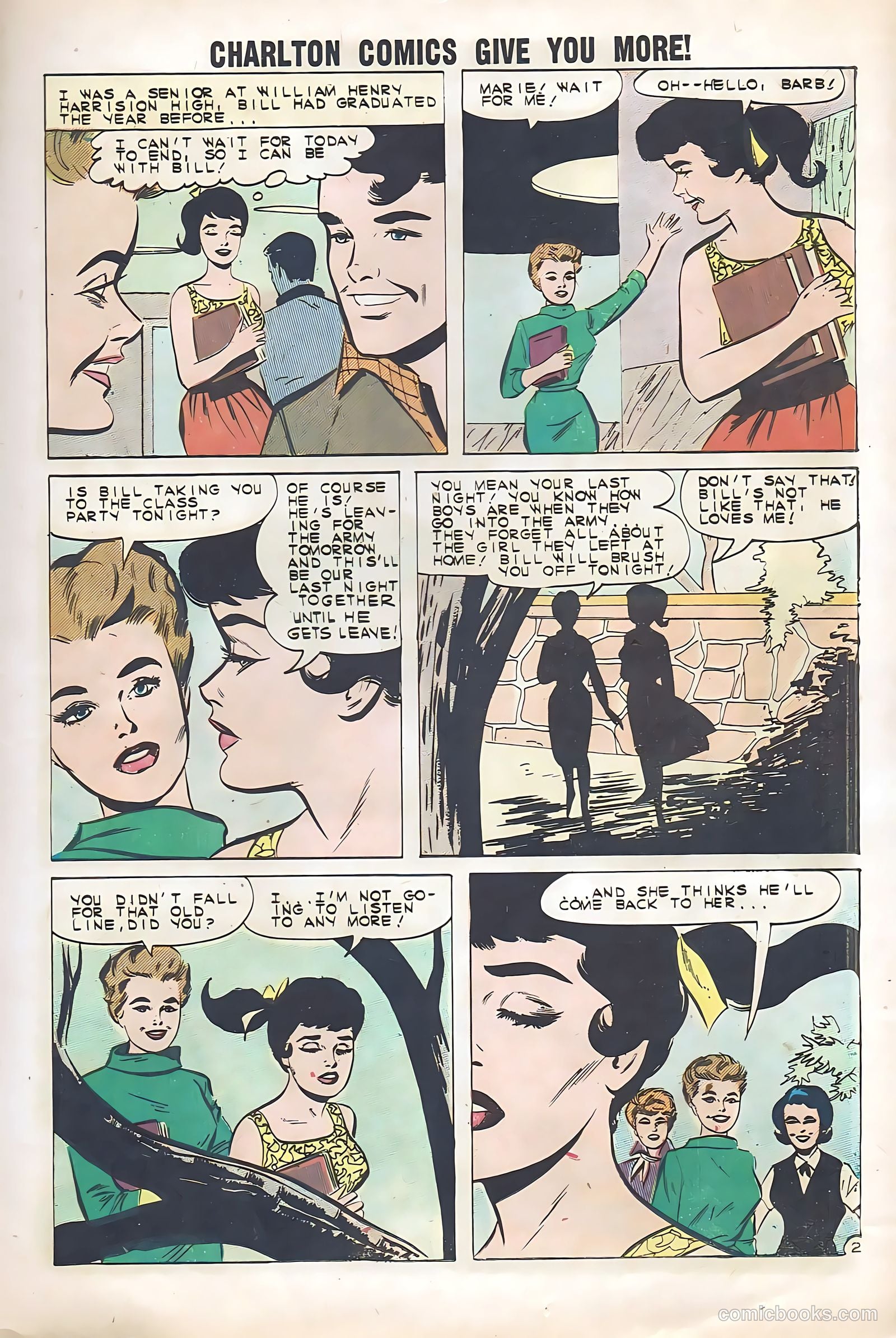 High School Confidential Diary #7 (1961) — page 13 of 36
