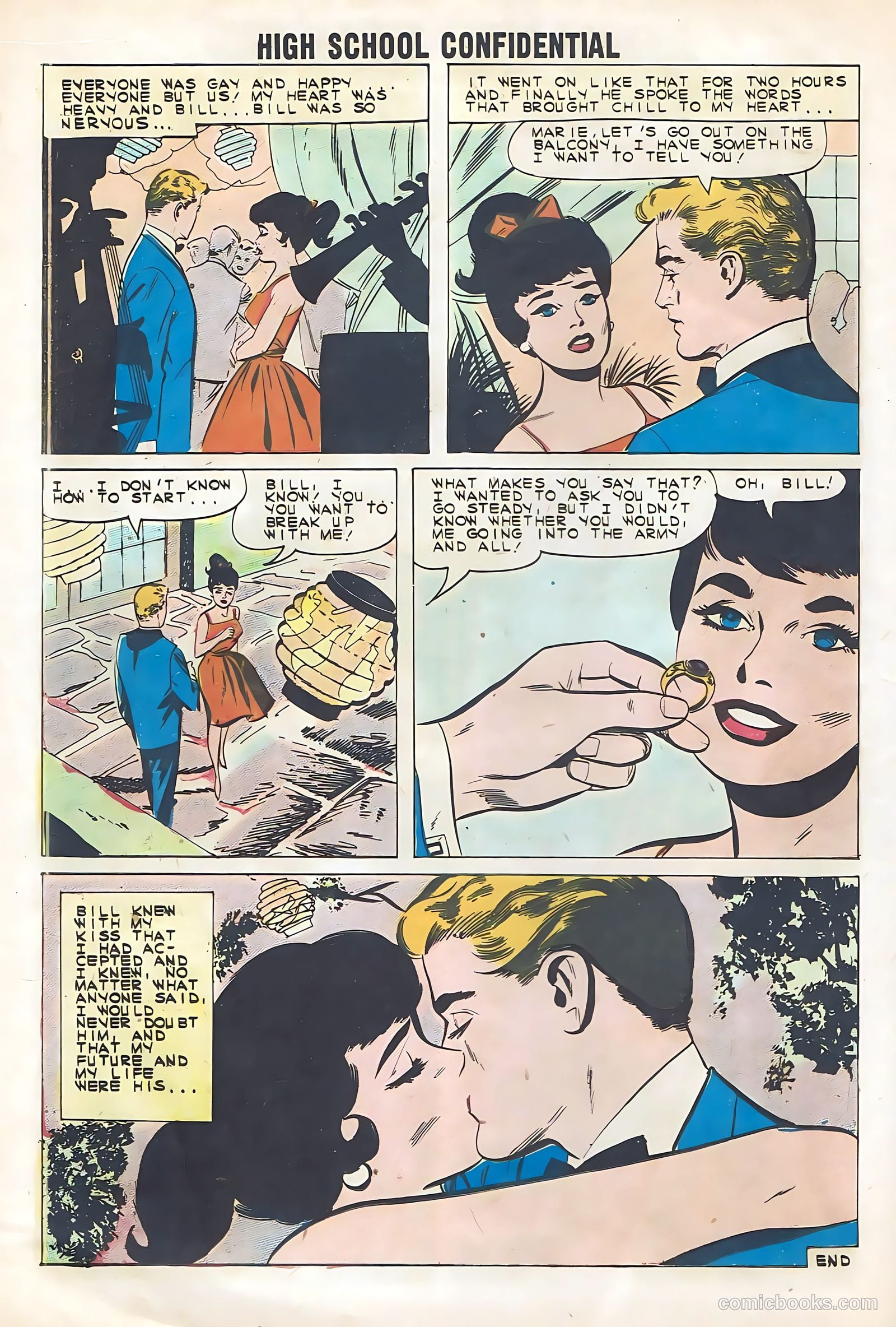 High School Confidential Diary #7 (1961) — page 16 of 36