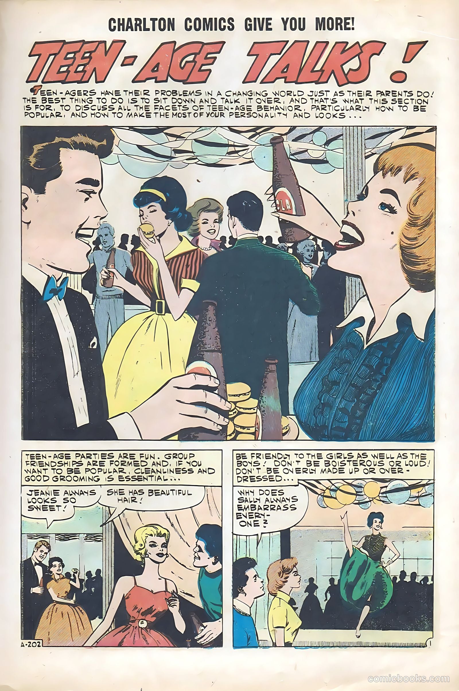 High School Confidential Diary #7 (1961) — page 17 of 36