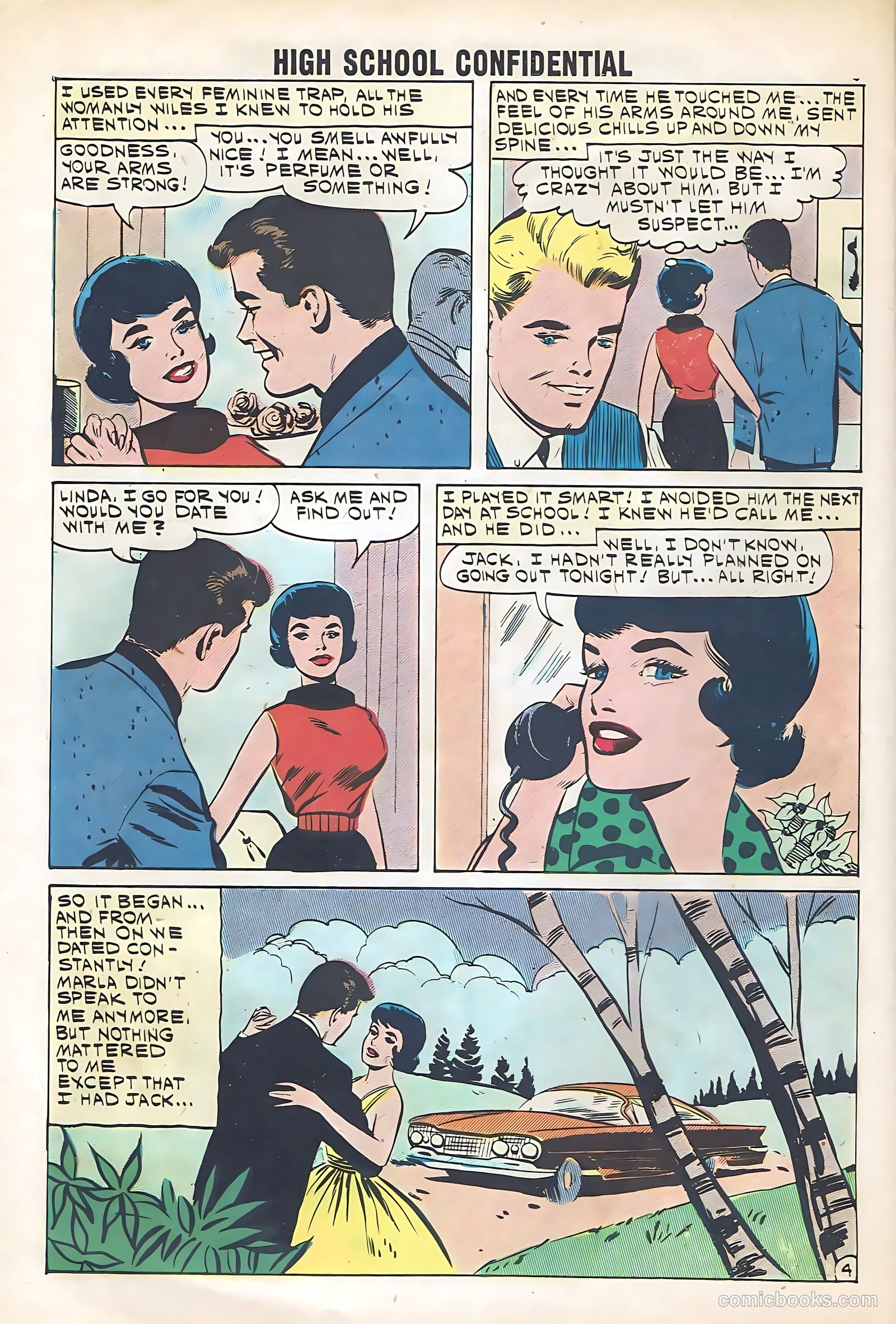 High School Confidential Diary #7 (1961) — page 30 of 36