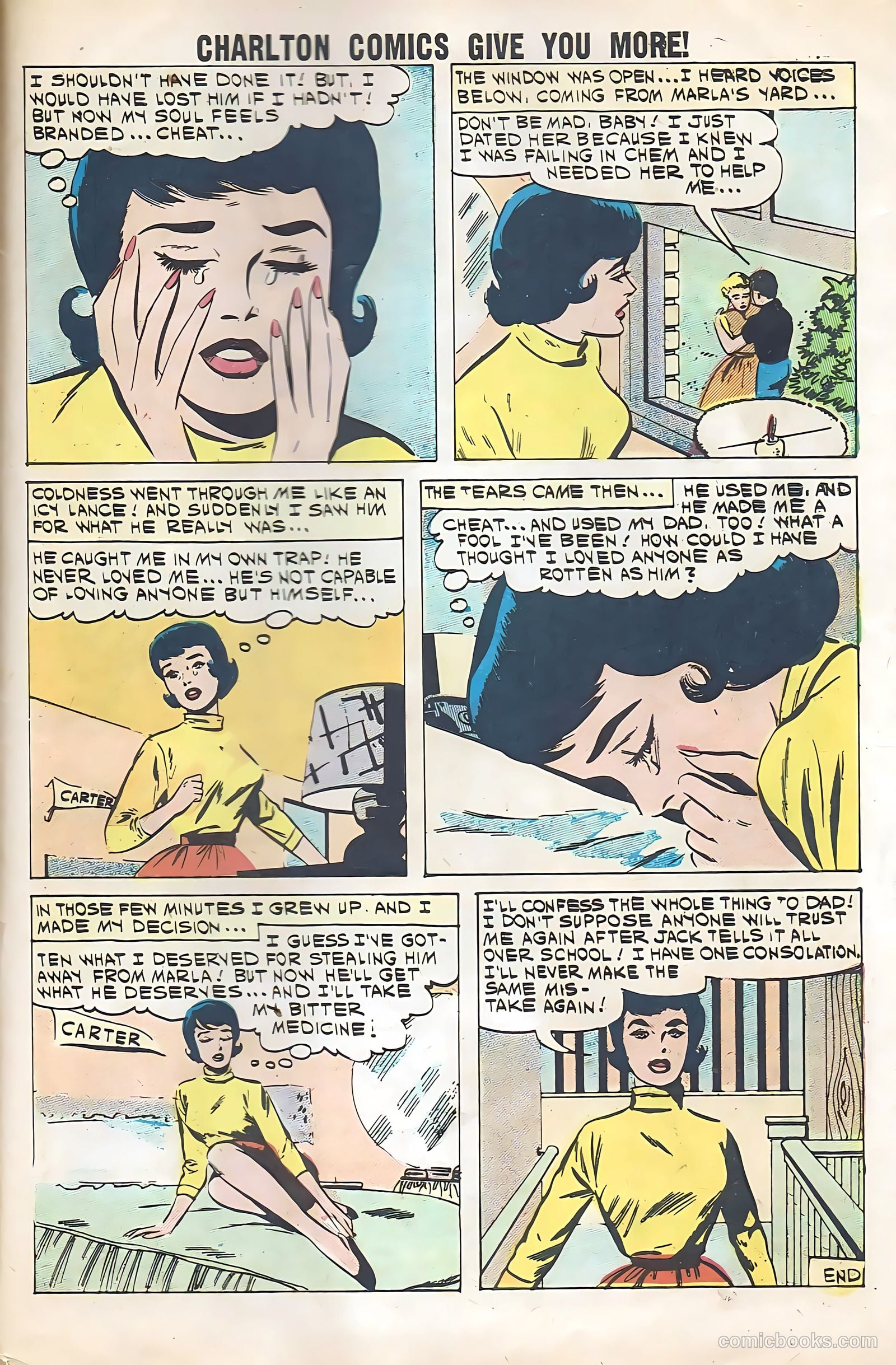 High School Confidential Diary #7 (1961) — page 33 of 36