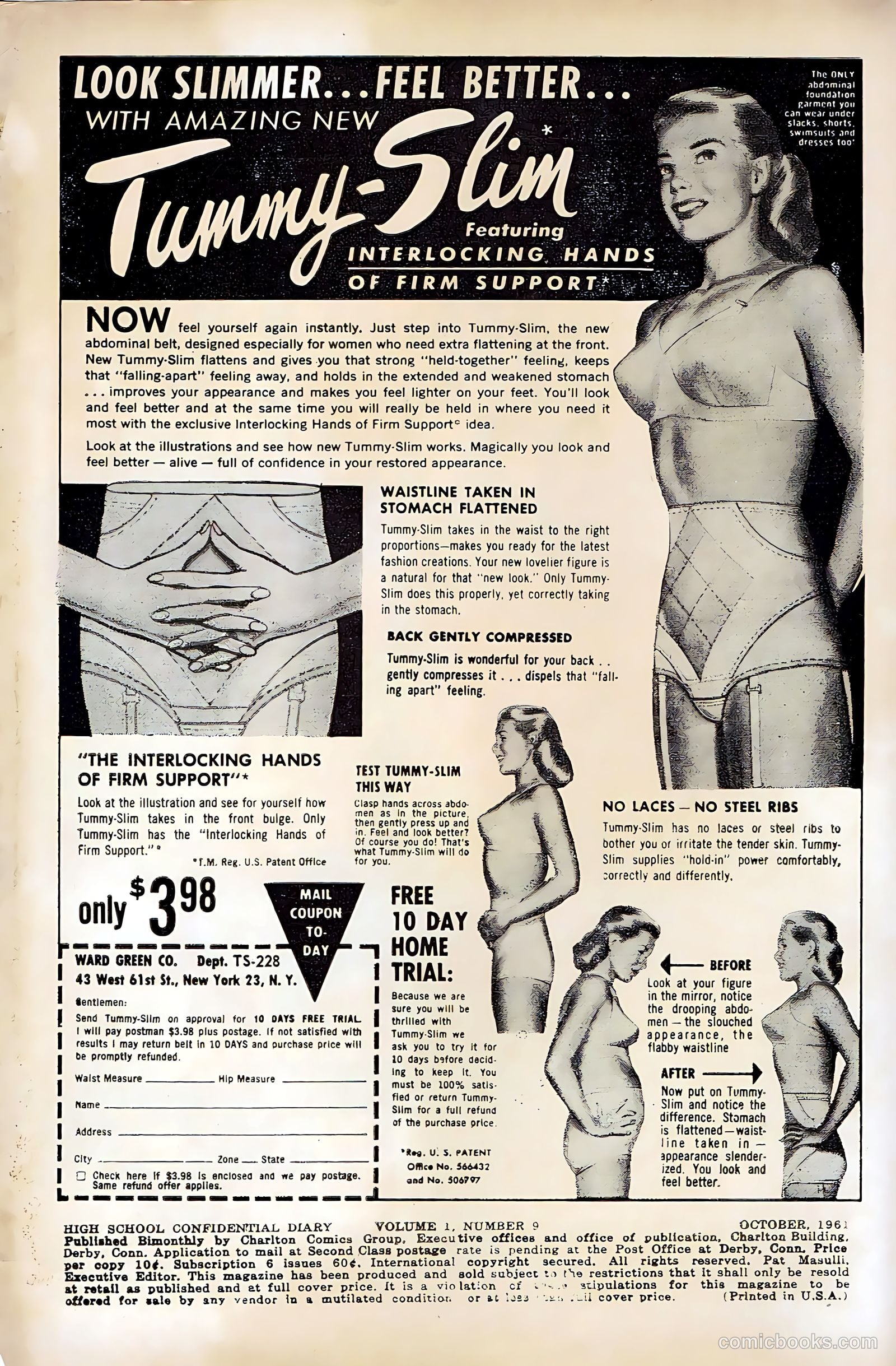 High School Confidential Diary #9 (1961) — page 2 of 36