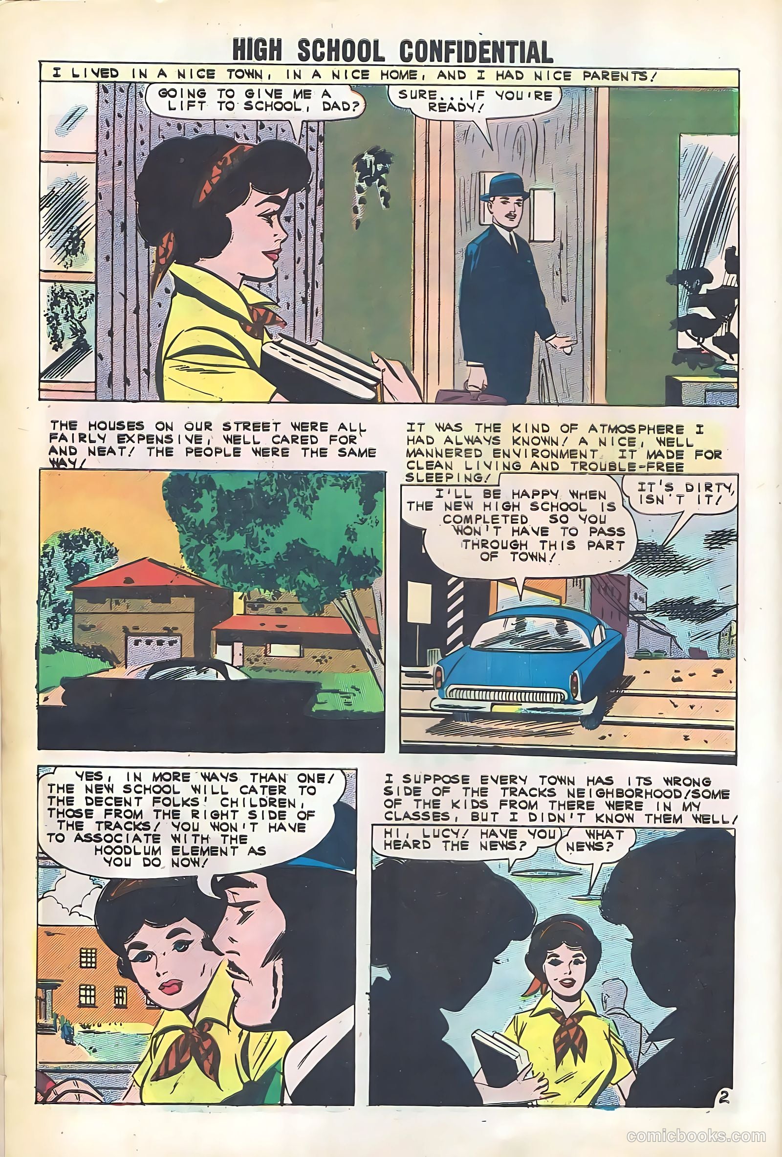 High School Confidential Diary #9 (1961) — page 4 of 36