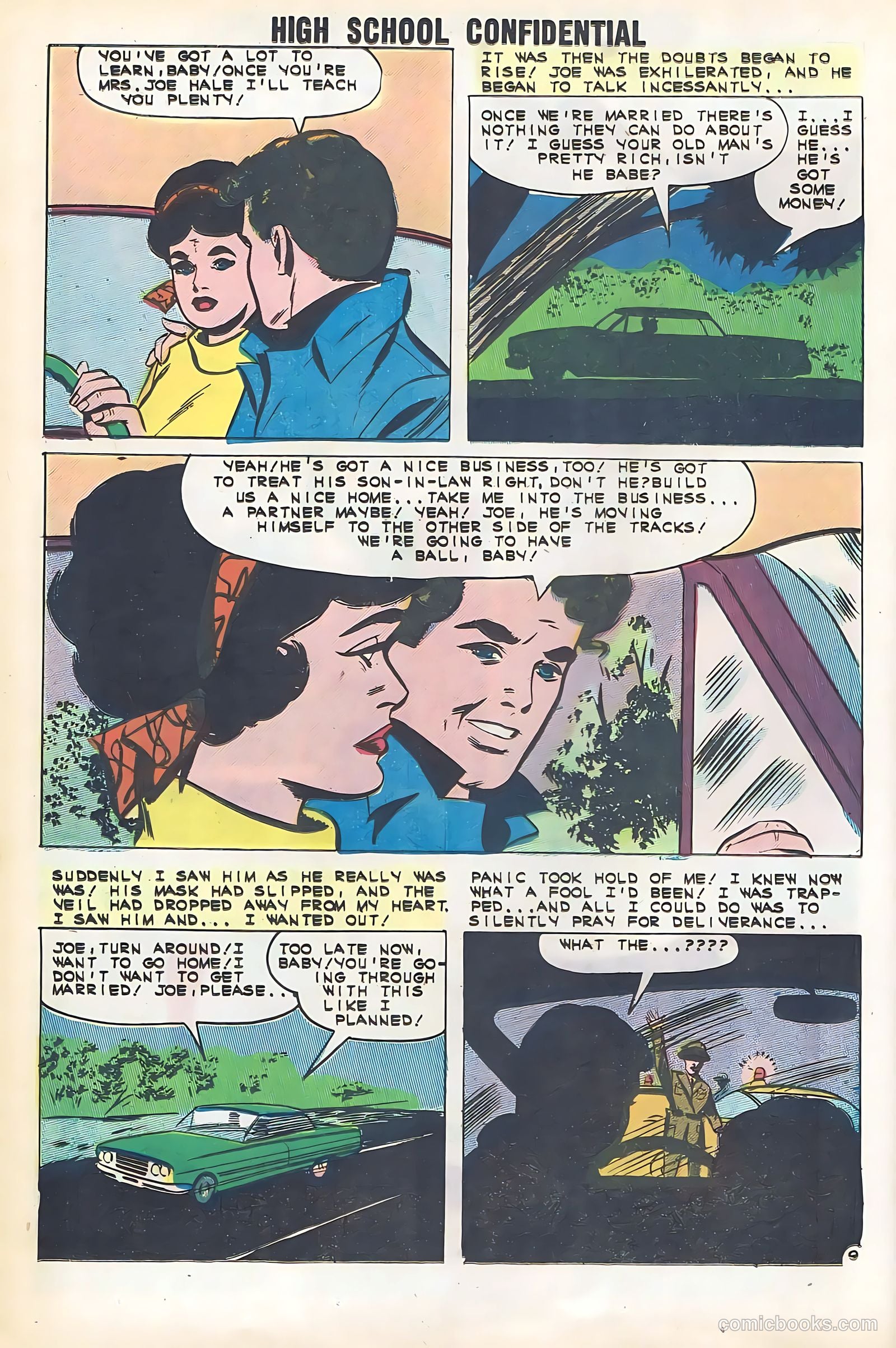 High School Confidential Diary #9 (1961) — page 12 of 36