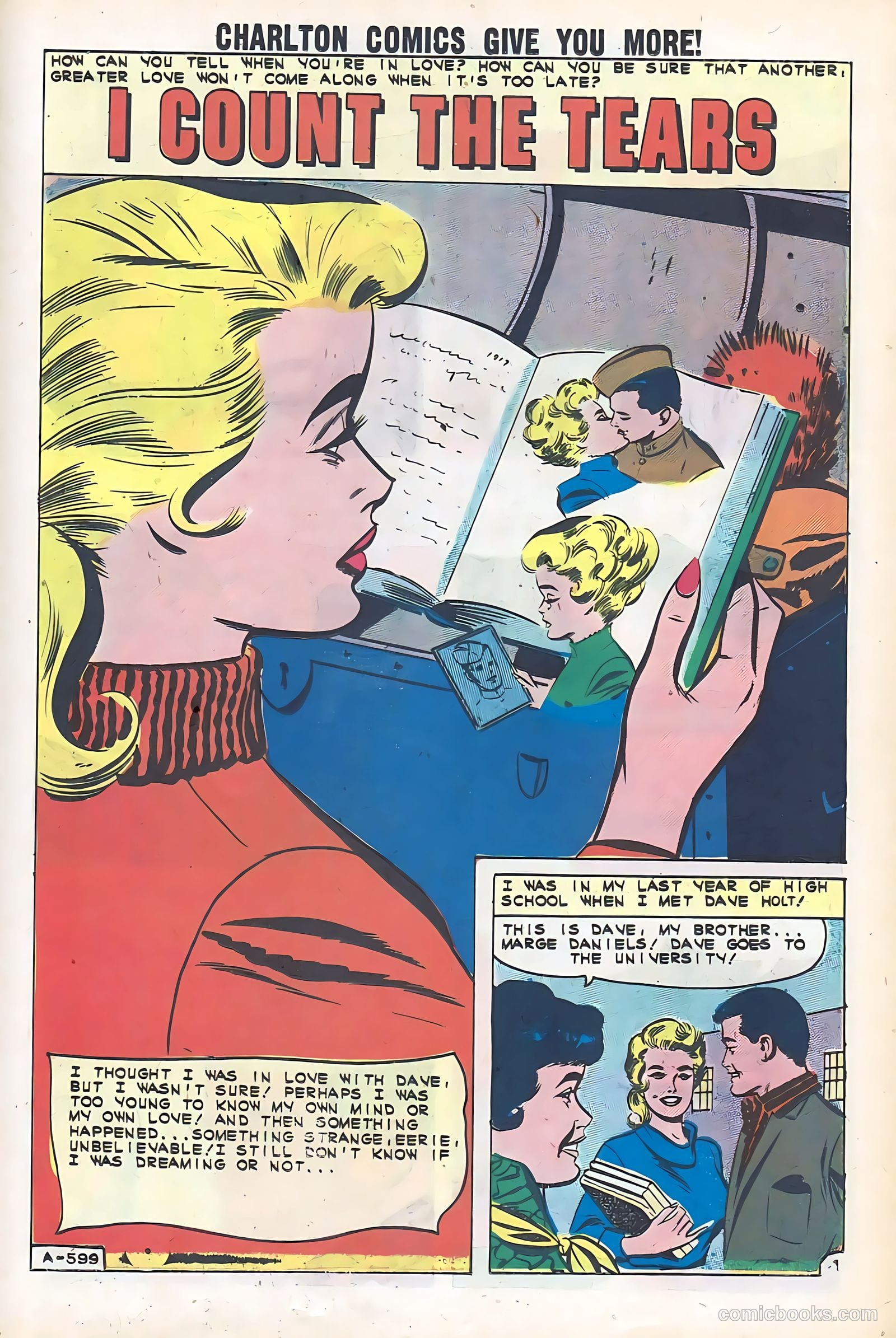 High School Confidential Diary #9 (1961) — page 23 of 36