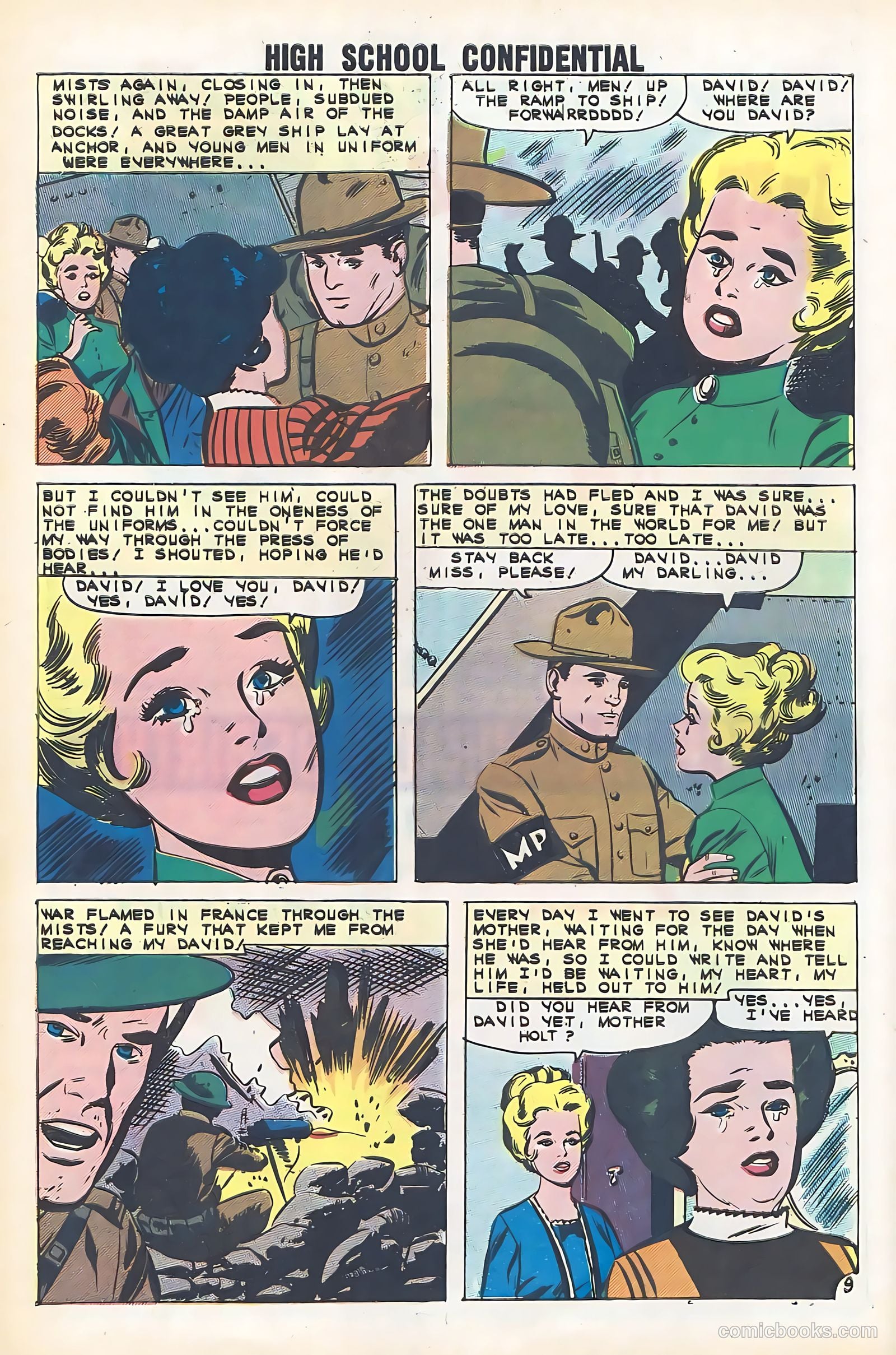 High School Confidential Diary #9 (1961) — page 32 of 36