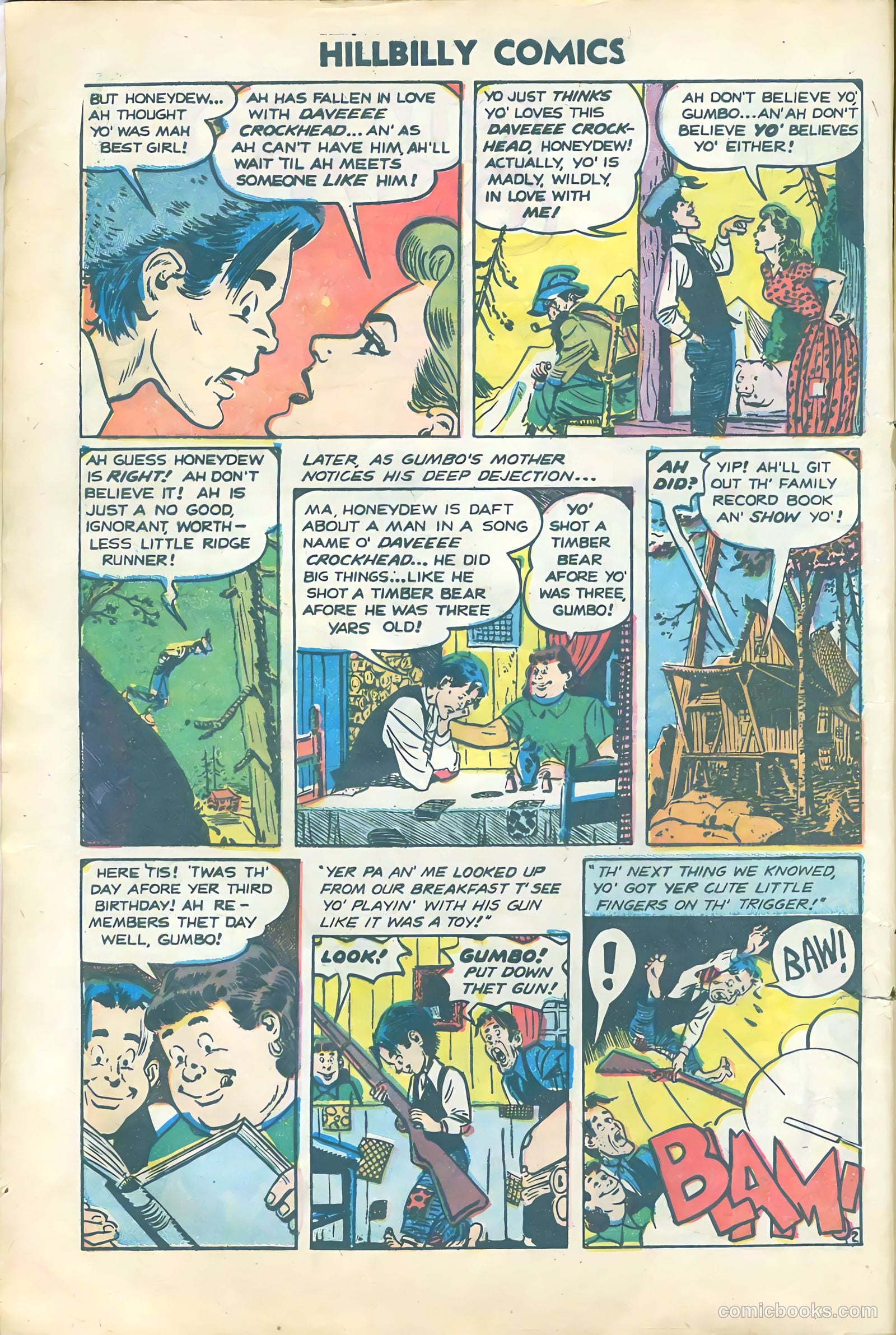 Hillbilly Comics #1 (1955) — page 4 of 36