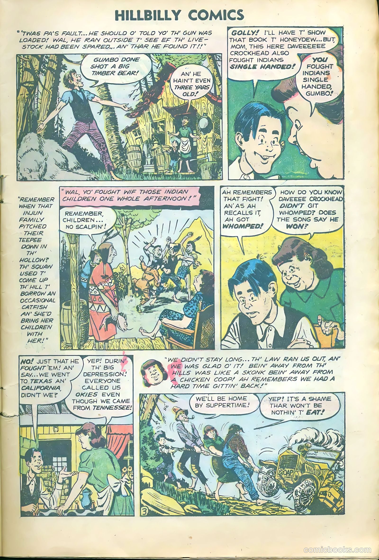 Hillbilly Comics #1 (1955) — page 5 of 36