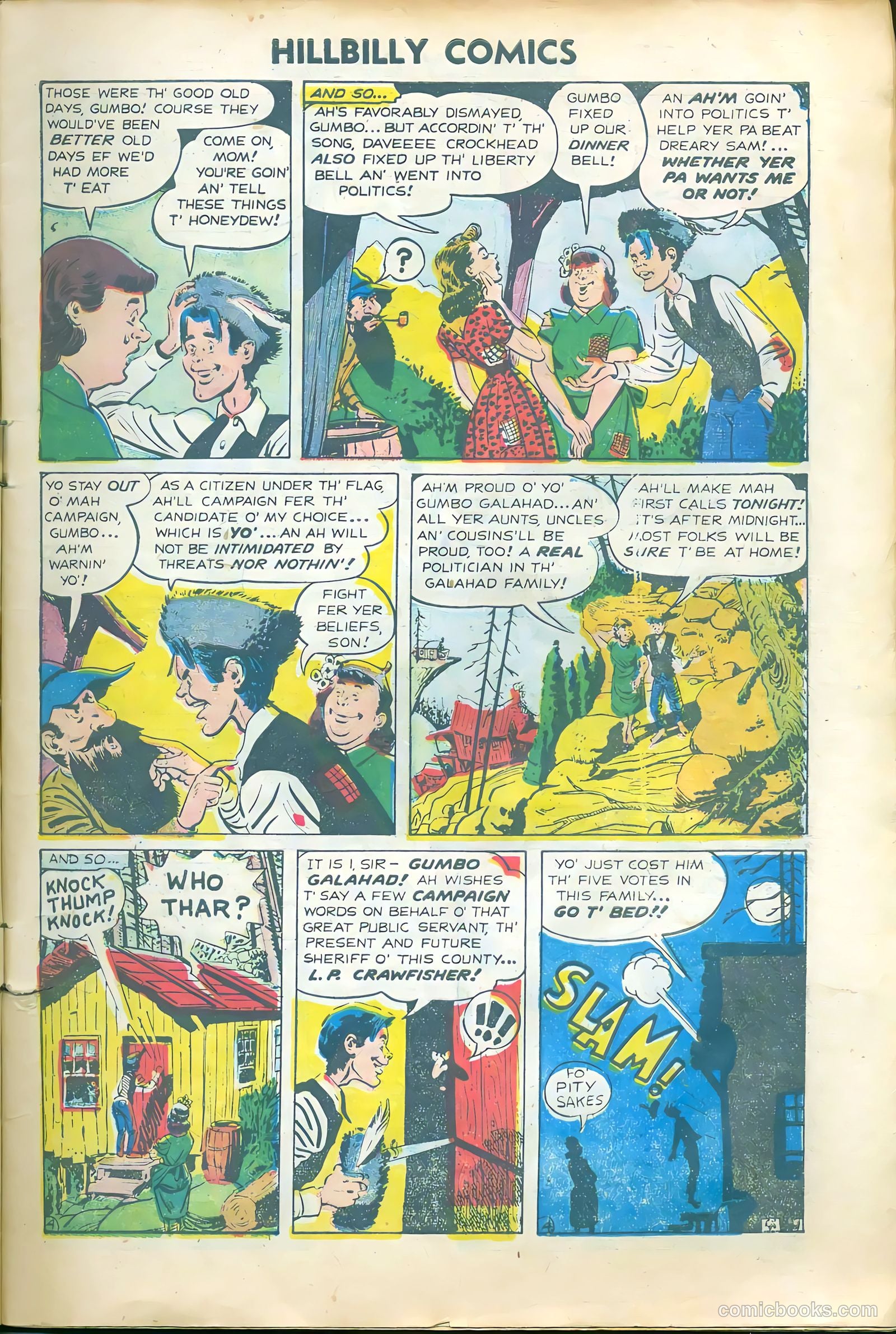 Hillbilly Comics #1 (1955) — page 7 of 36