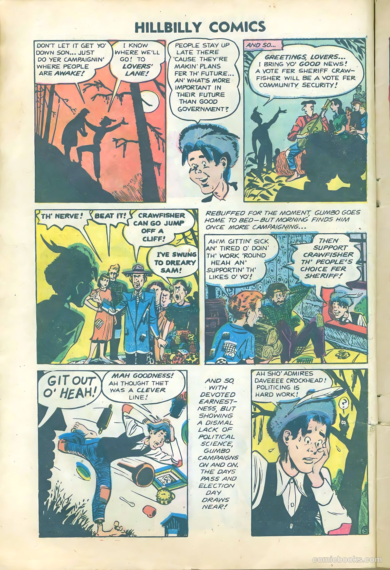 Hillbilly Comics #1 (1955) — page 8 of 36