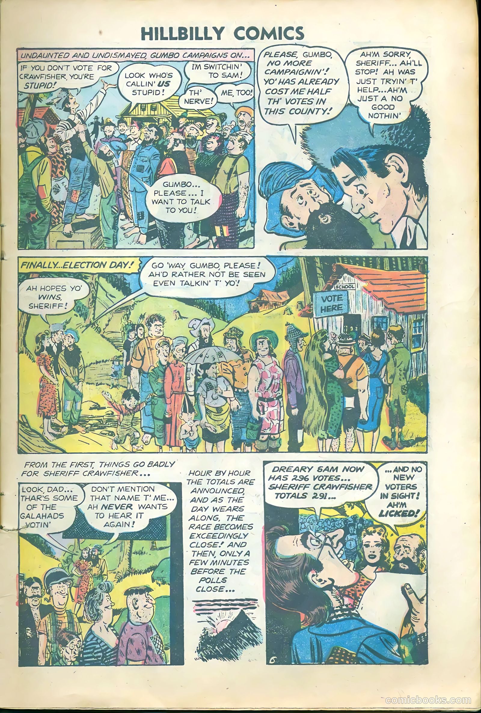 Hillbilly Comics #1 (1955) — page 9 of 36