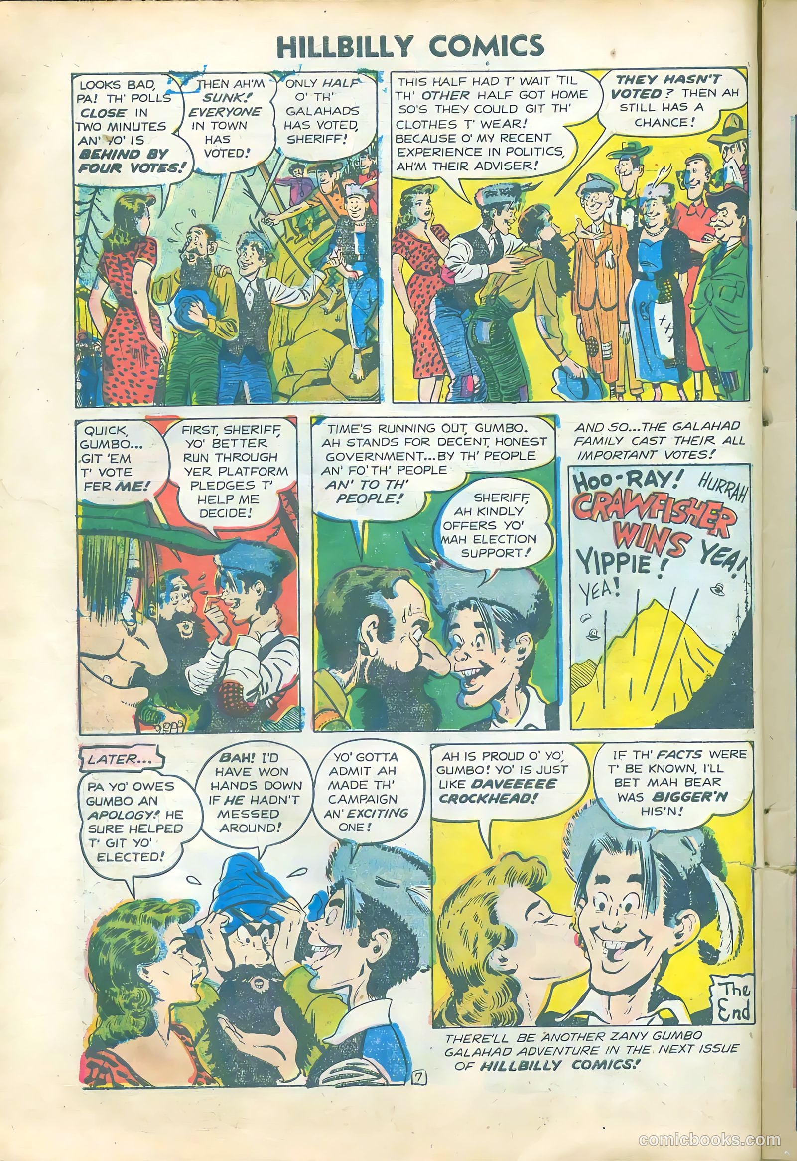 Hillbilly Comics #1 (1955) — page 10 of 36