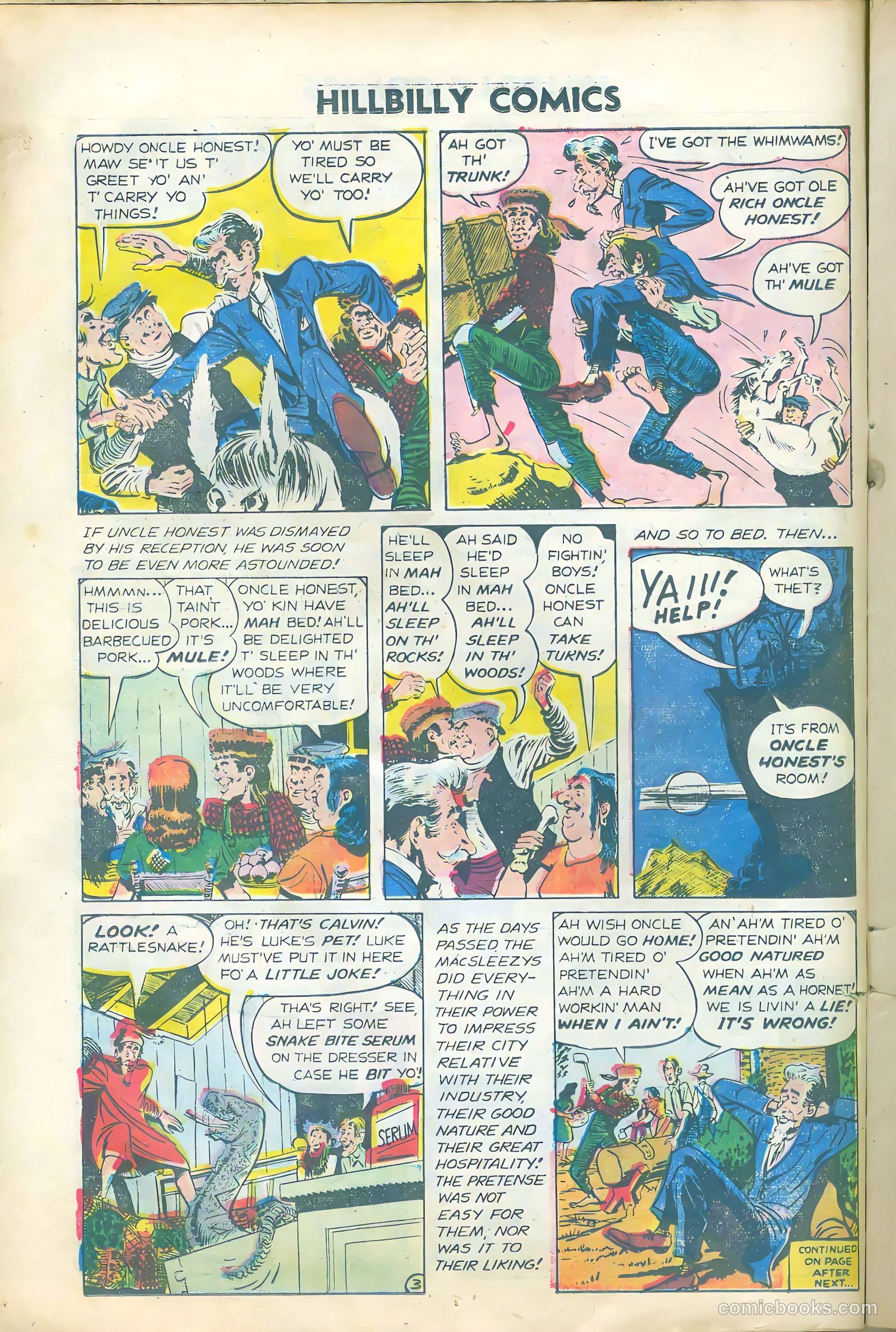 Hillbilly Comics #1 (1955) — page 14 of 36