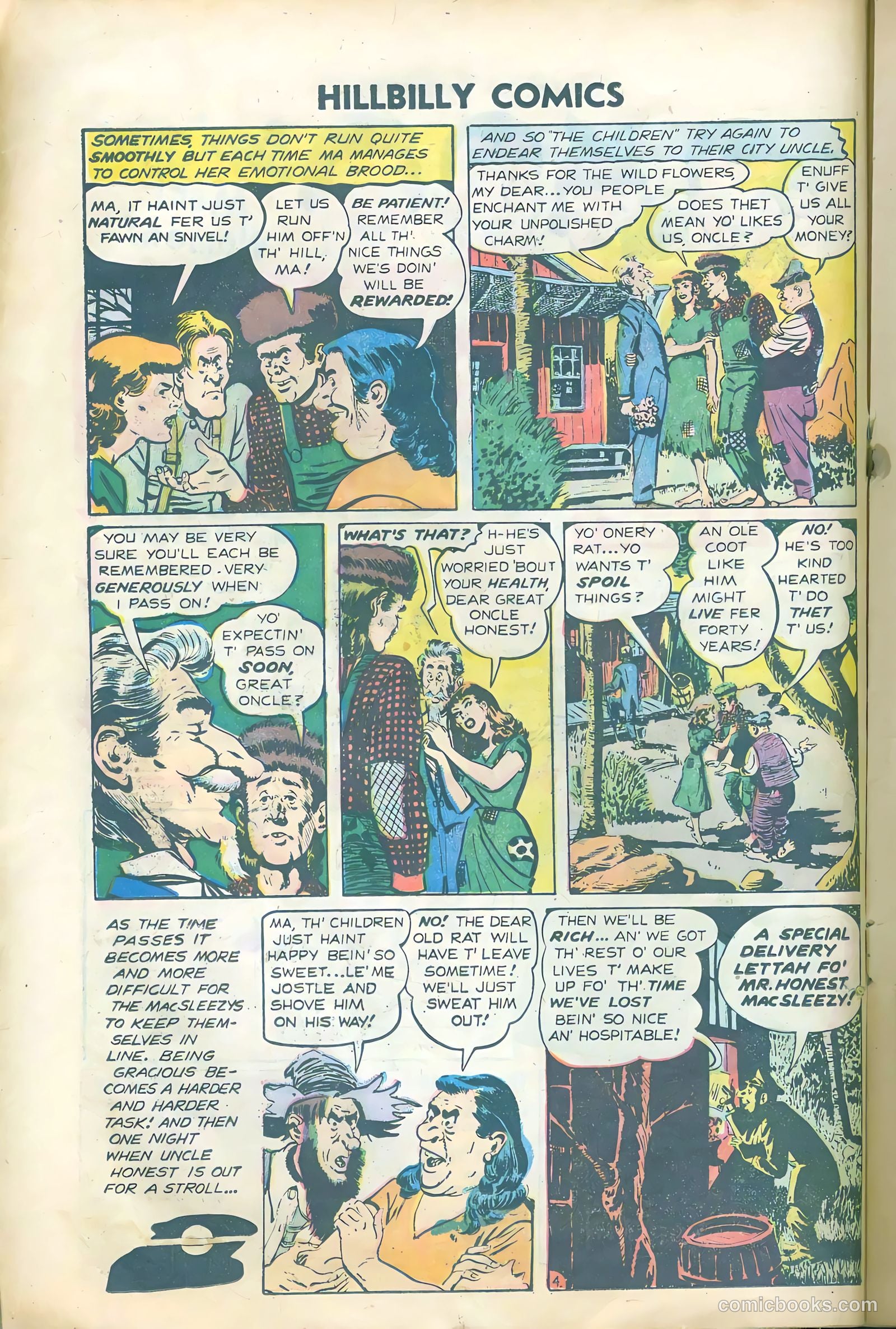 Hillbilly Comics #1 (1955) — page 16 of 36