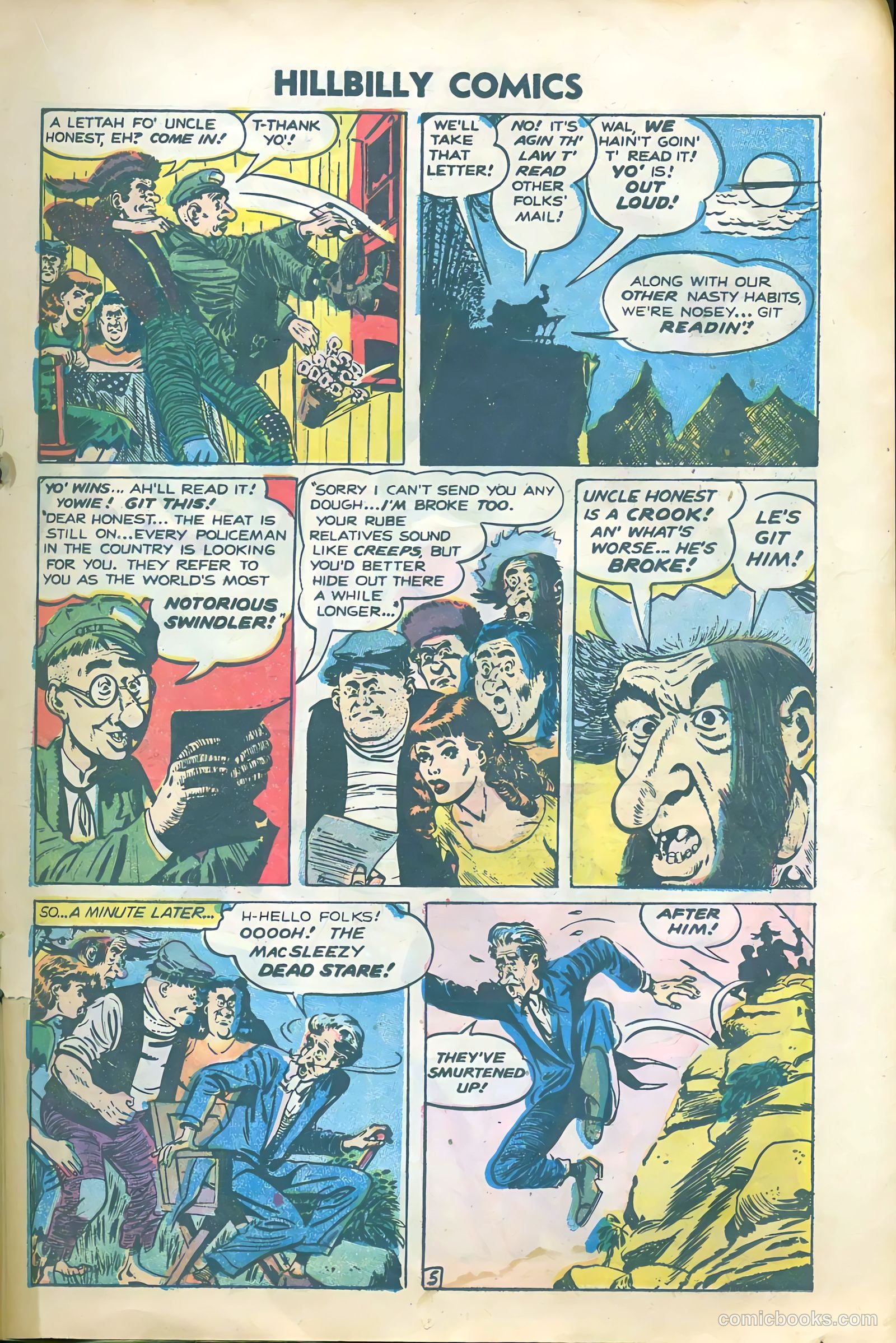 Hillbilly Comics #1 (1955) — page 17 of 36