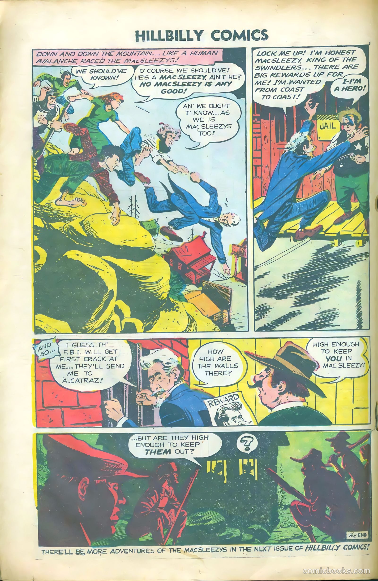 Hillbilly Comics #1 (1955) — page 18 of 36