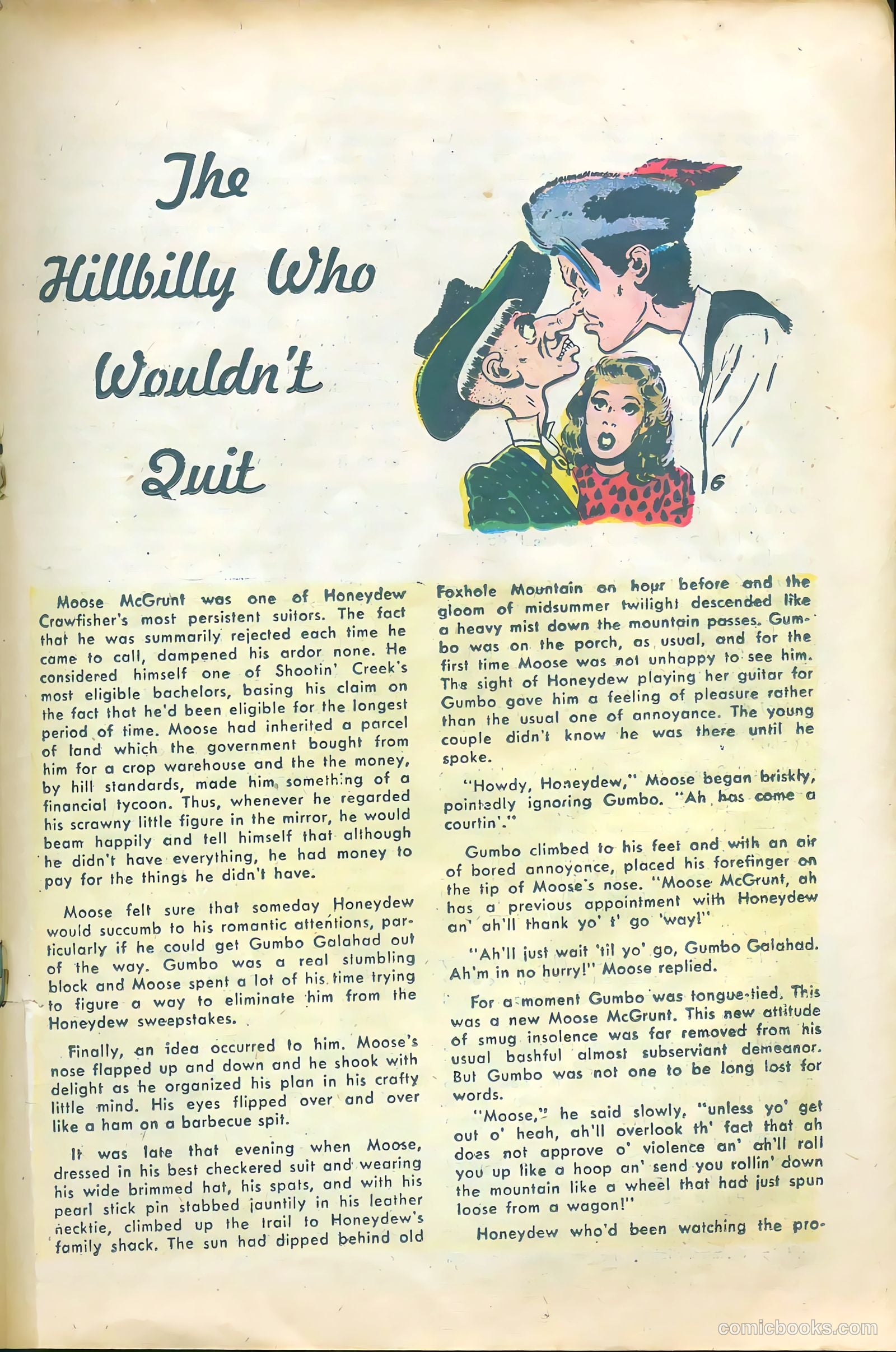 Hillbilly Comics #1 (1955) — page 19 of 36